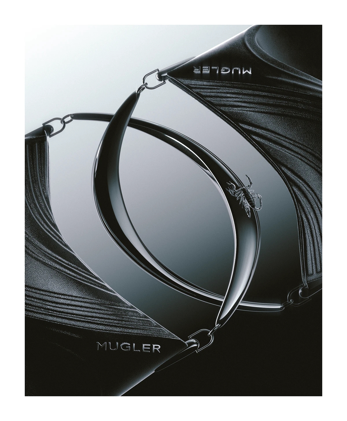 Spiral Curve，package，Mugler，spiral curve，Sculptural sense，