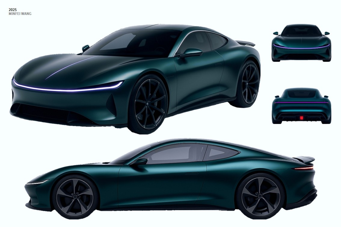 ai，Sports car，appearance，