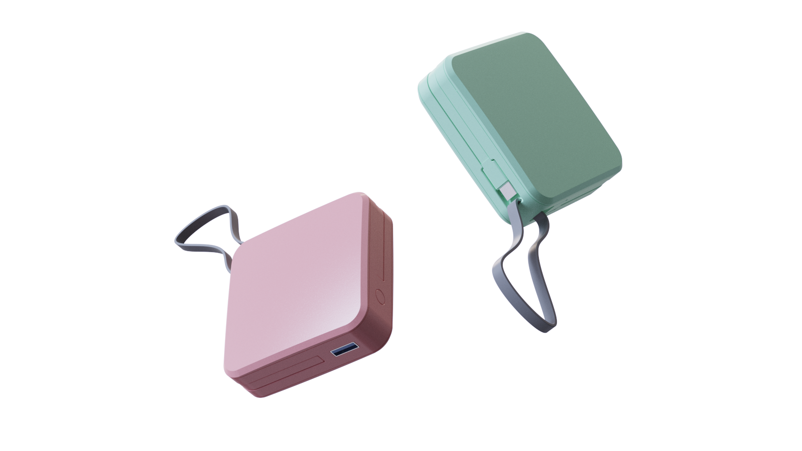 Charging treasure modeling，