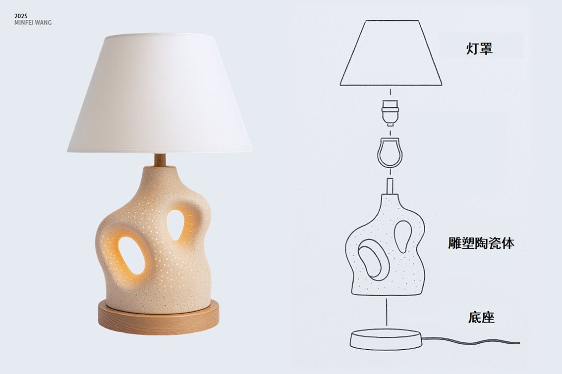 Desk lamp，Ornaments，ai，