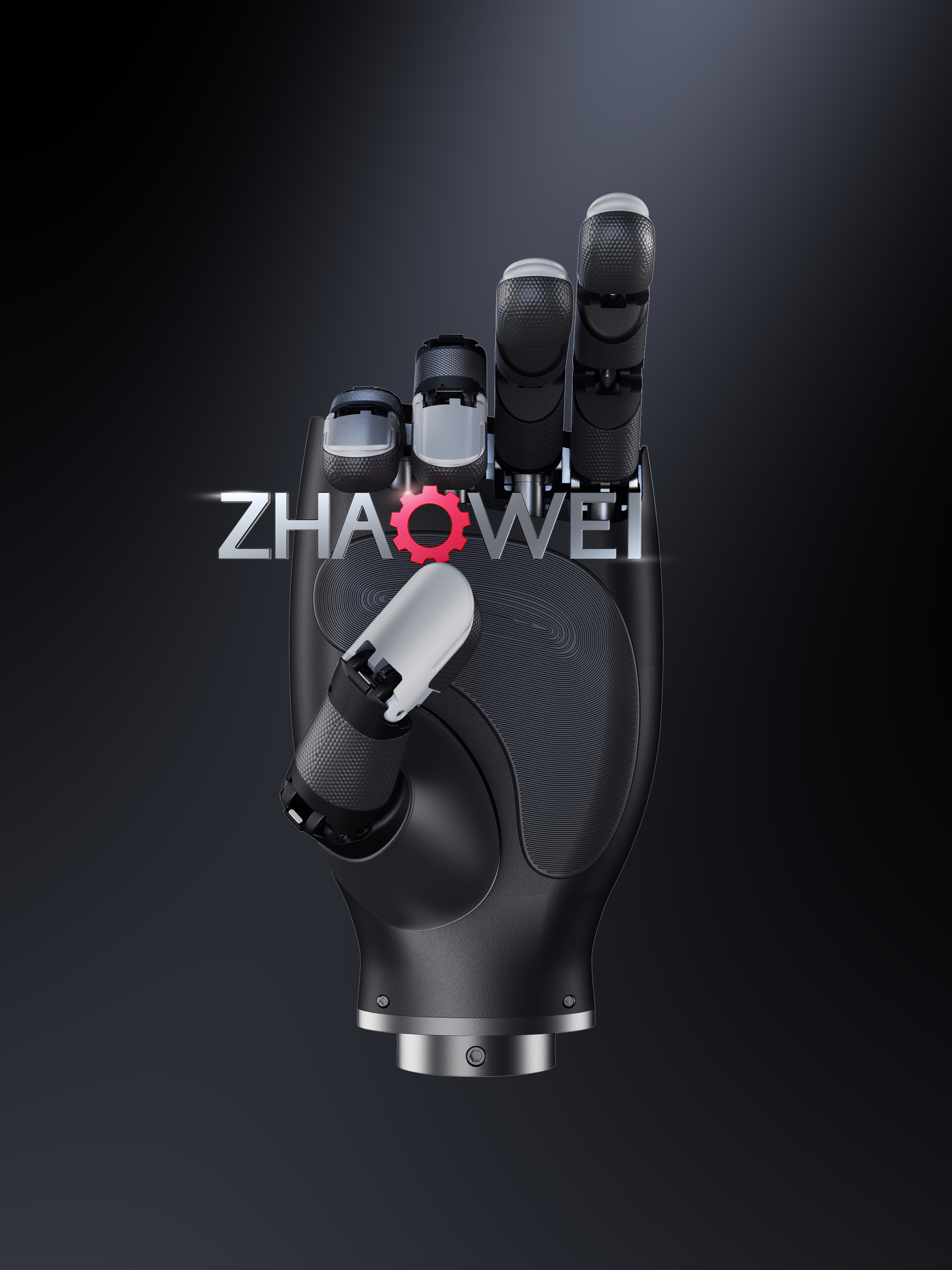 dexterous hand，robot，Zhaowei Electromechanical，Intelligent hardware，CMF design，