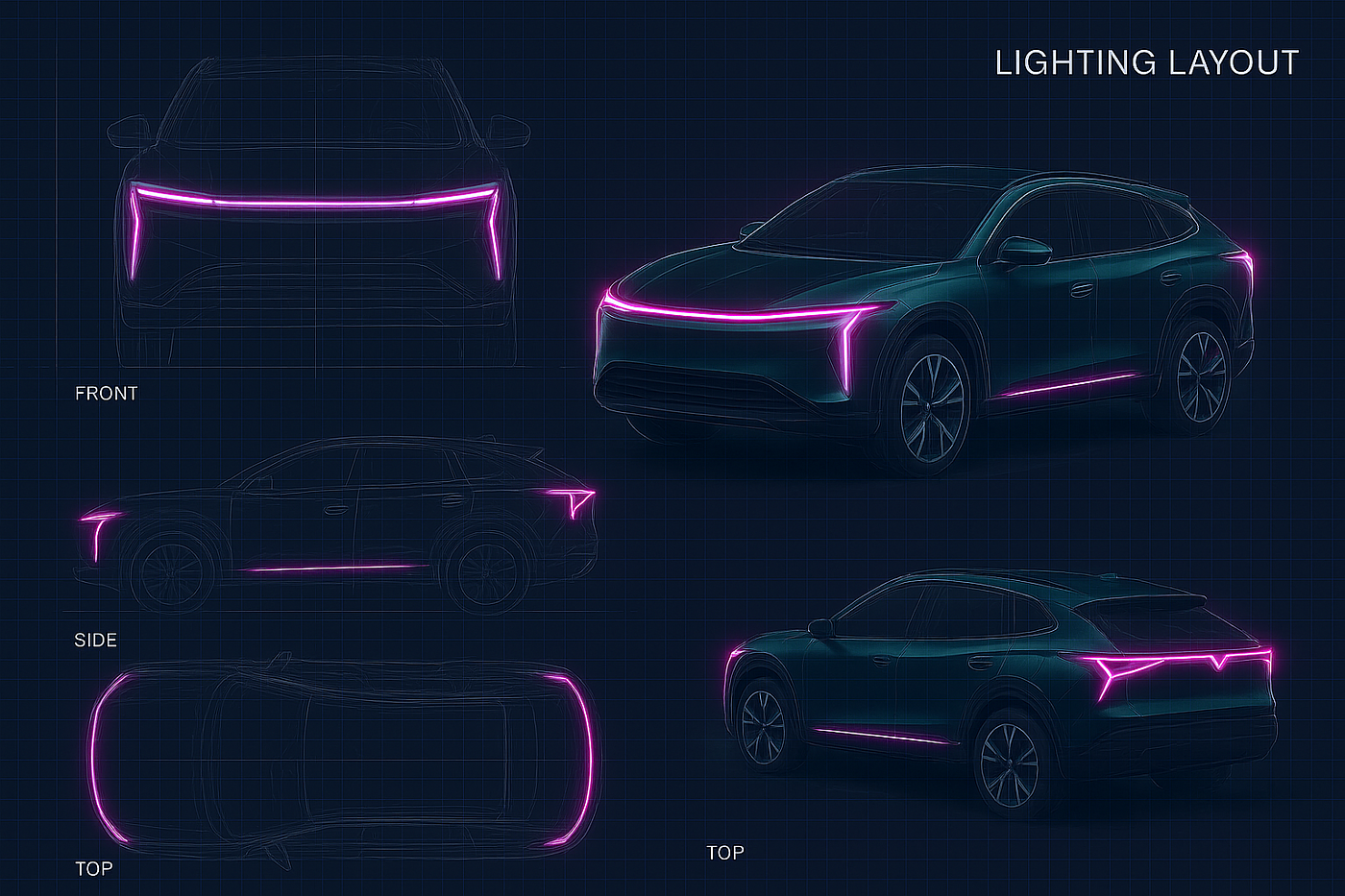 automobile，