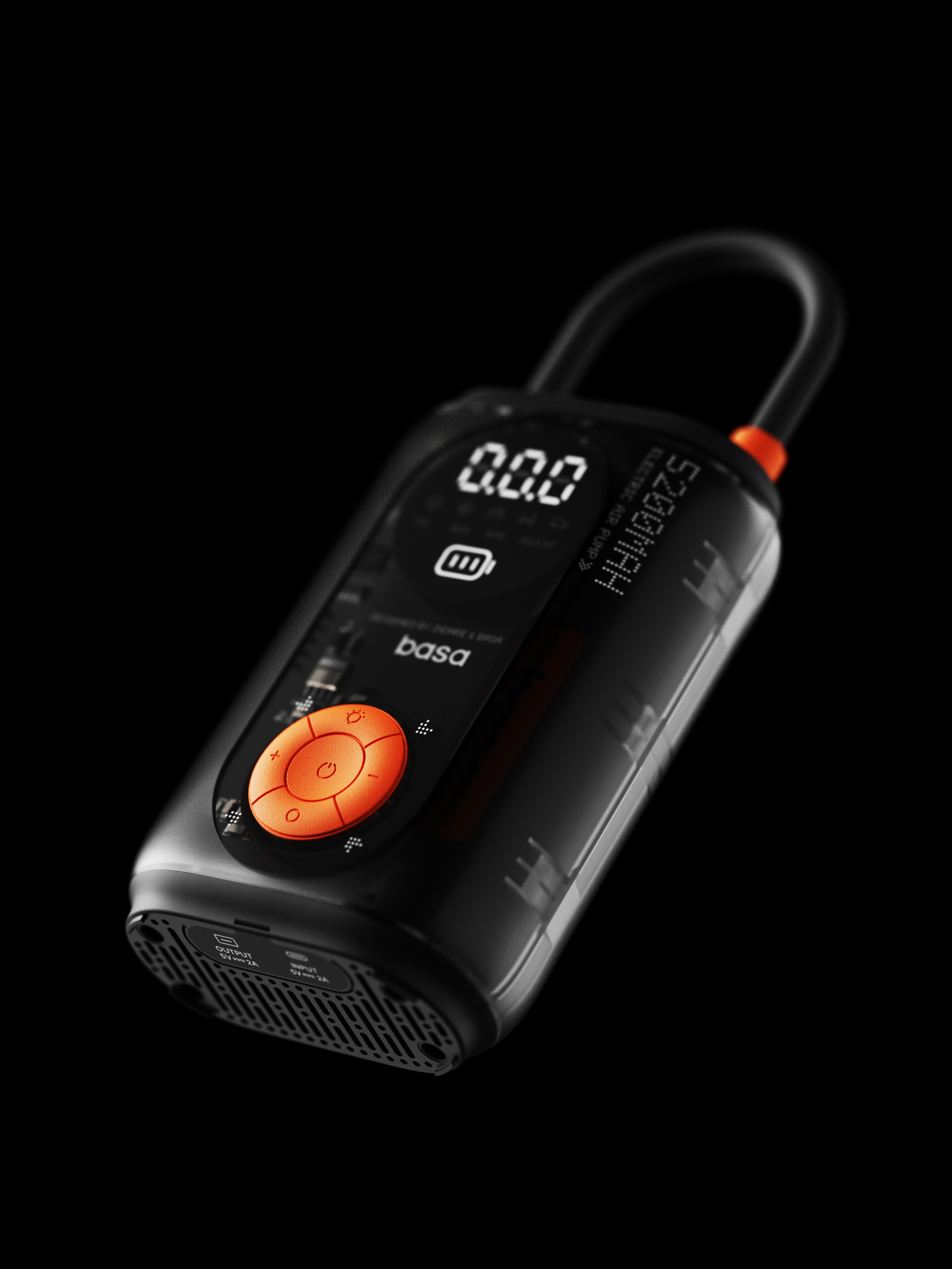 product design，vehicle，Air pump，