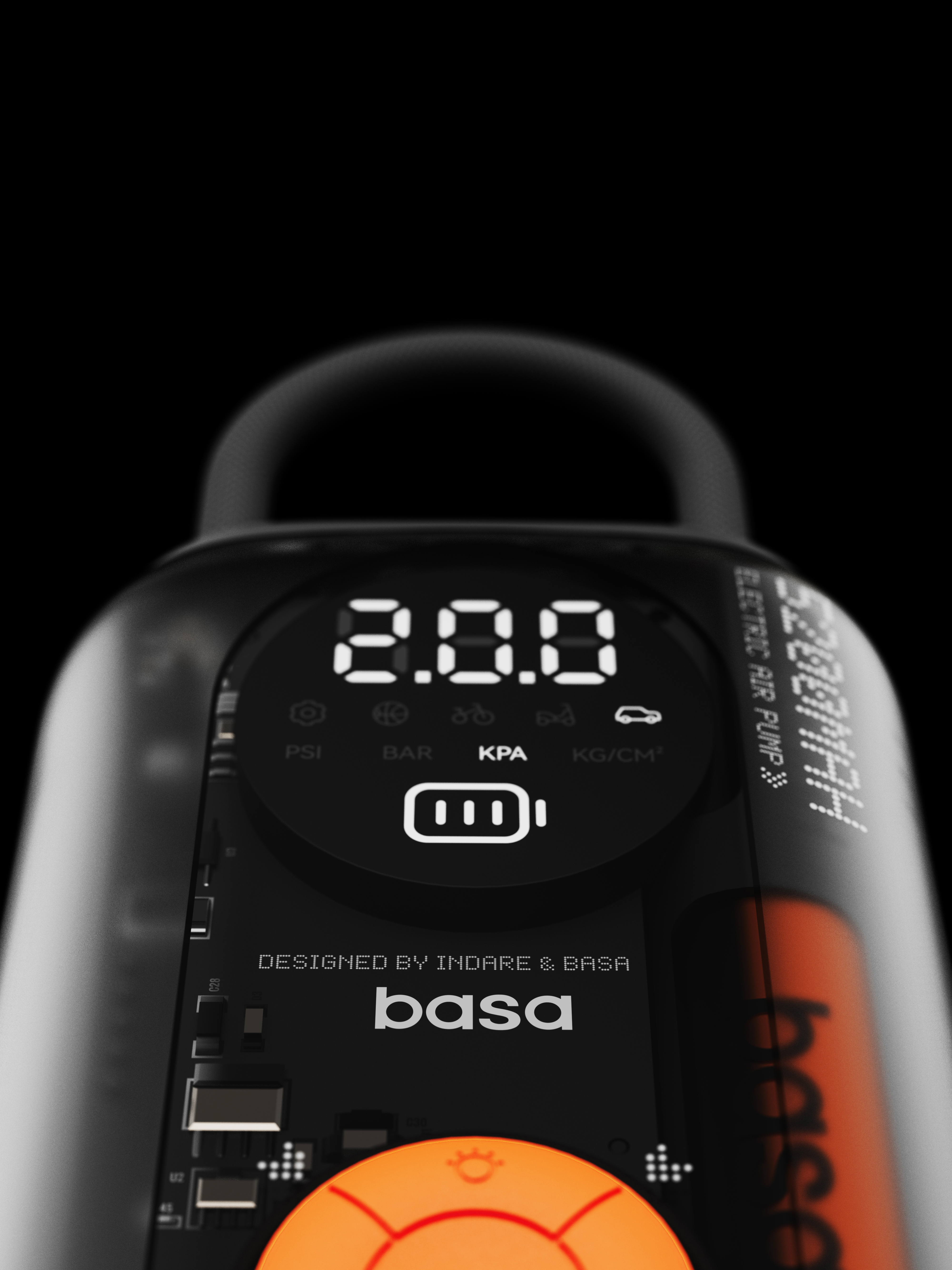 product design，vehicle，Air pump，