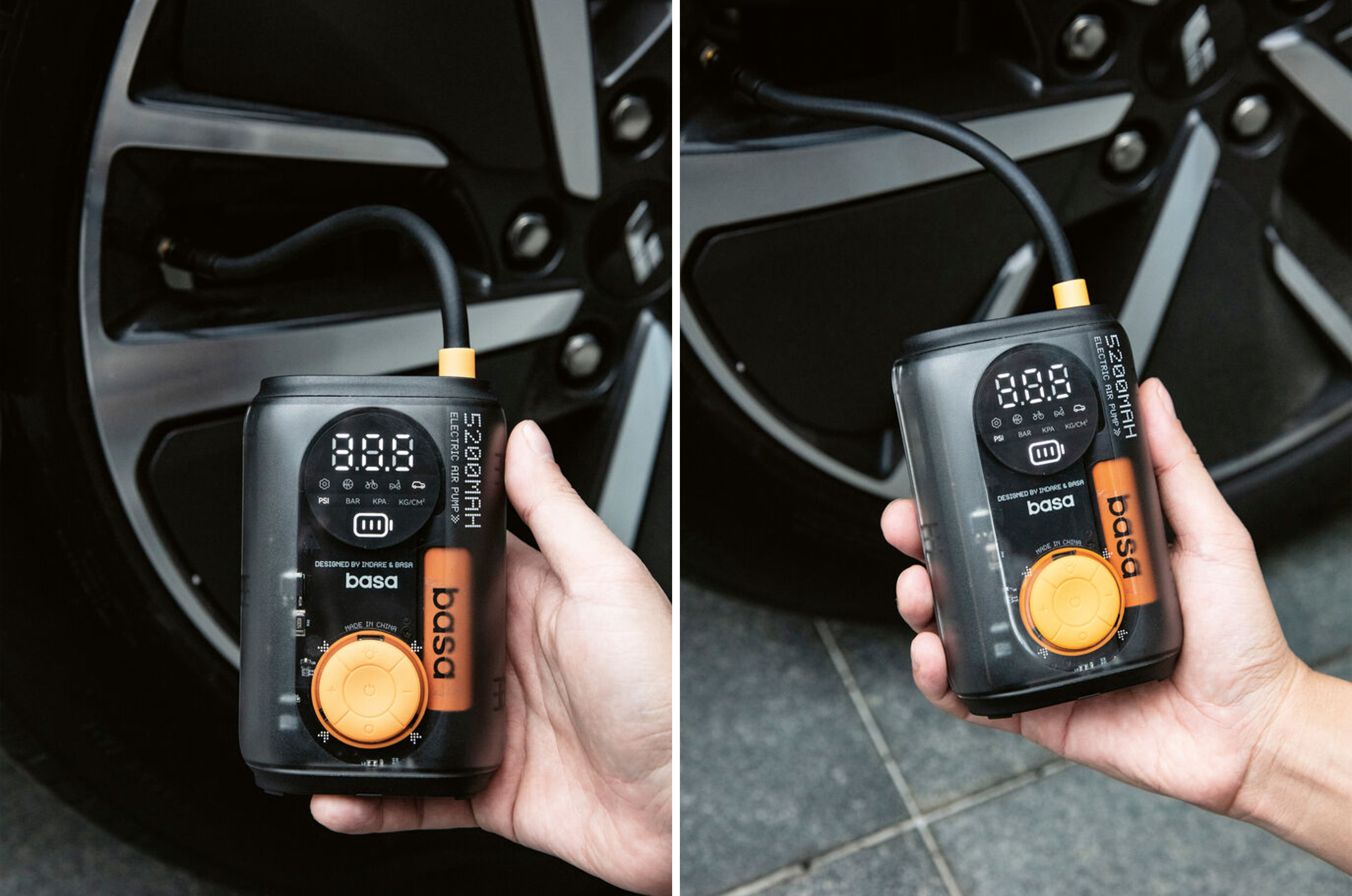 product design，vehicle，Air pump，