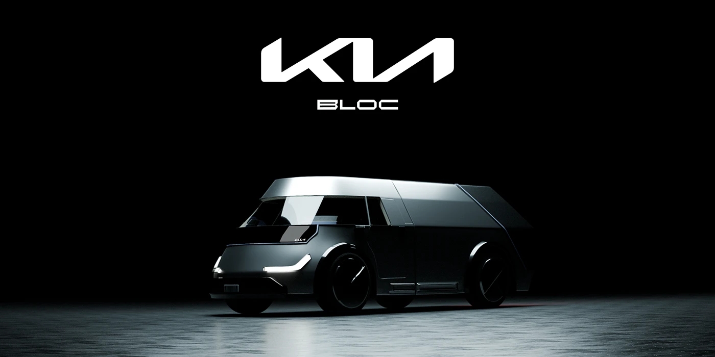 KIA BLOC，automation，Delivery system，semi-autonomous driving，modularization，