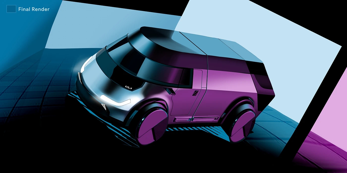 KIA BLOC，automation，Delivery system，semi-autonomous driving，modularization，