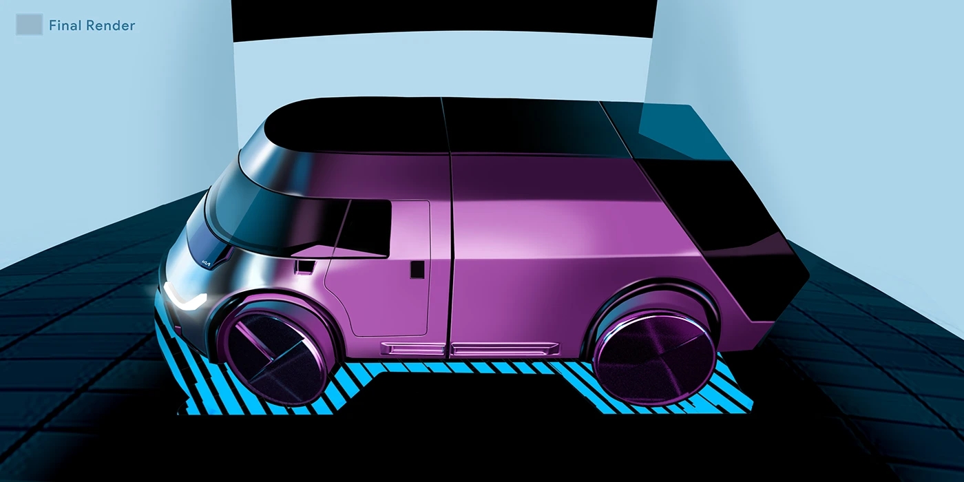 KIA BLOC，automation，Delivery system，semi-autonomous driving，modularization，