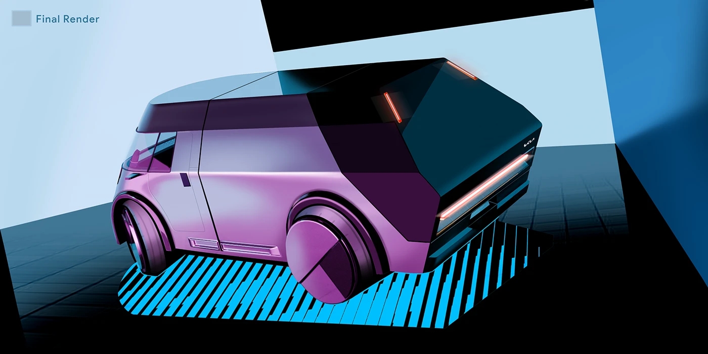 KIA BLOC，automation，Delivery system，semi-autonomous driving，modularization，