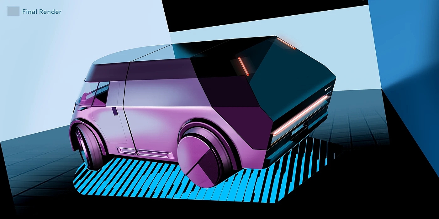 KIA BLOC，automation，Delivery system，semi-autonomous driving，modularization，