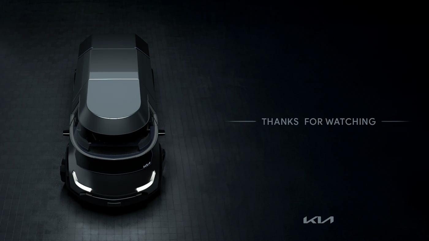 KIA BLOC，automation，Delivery system，semi-autonomous driving，modularization，