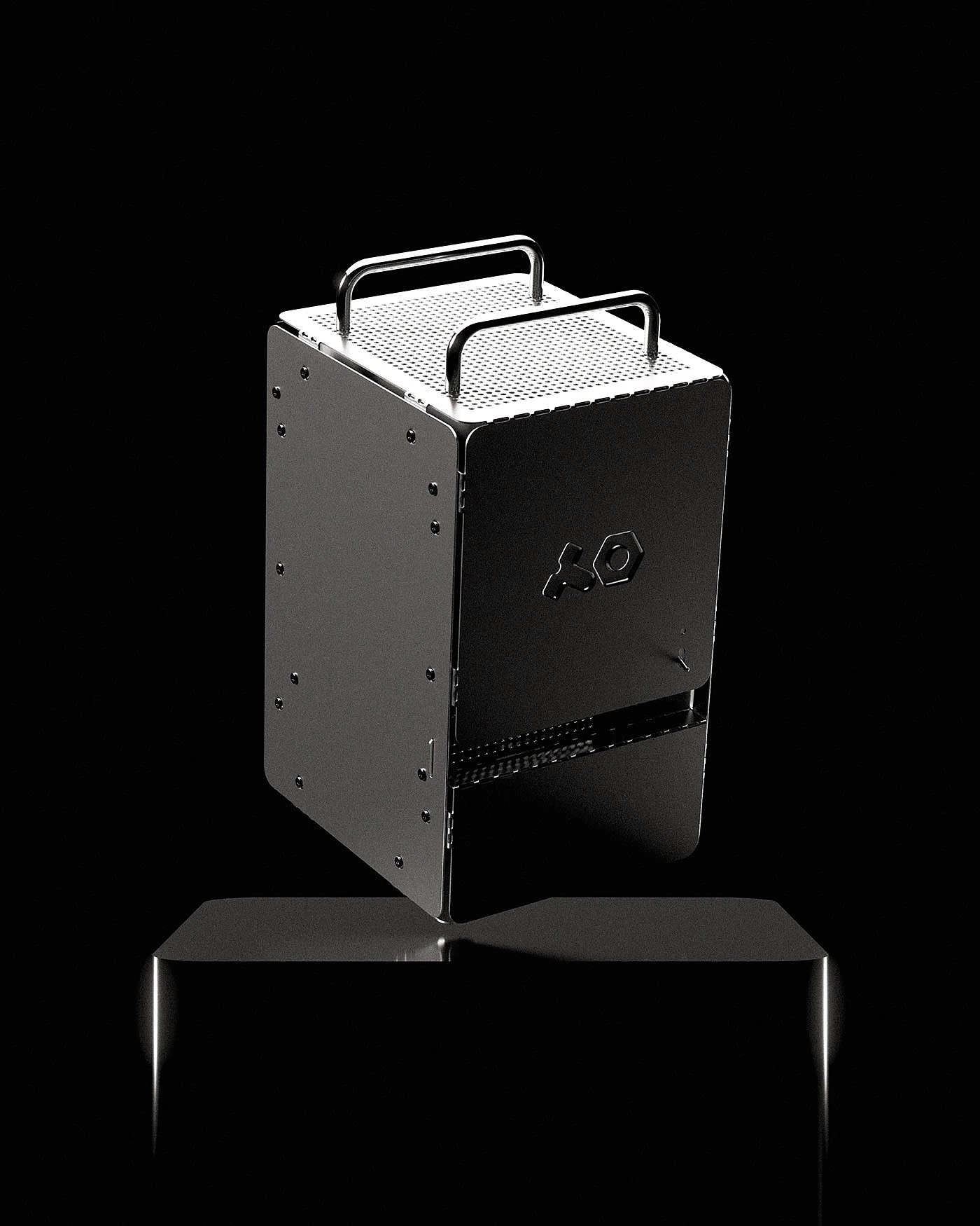 Teenage Engineering，Swedish design，3D visualization，cycles，Minimalism，