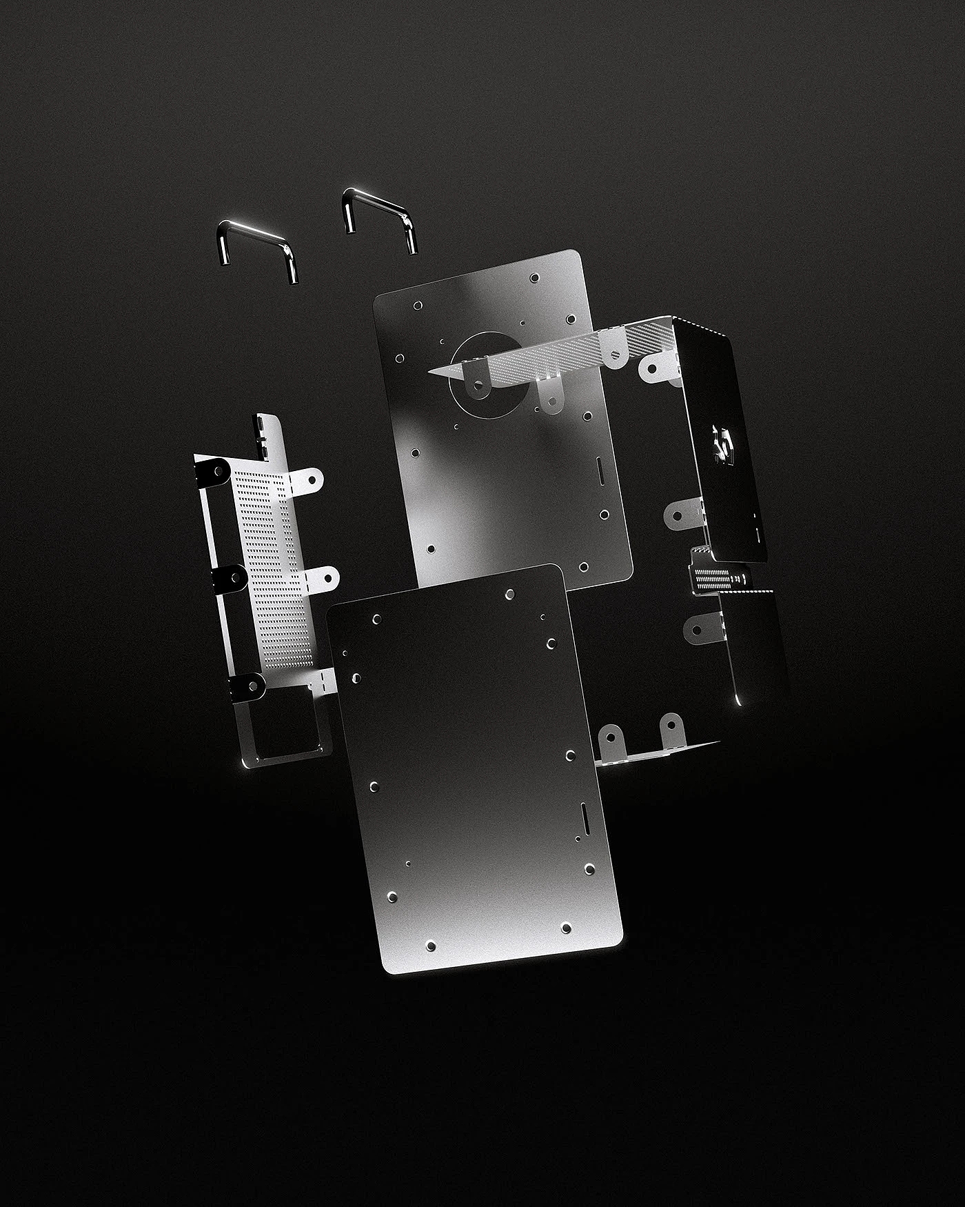 Teenage Engineering，Swedish design，3D visualization，cycles，Minimalism，