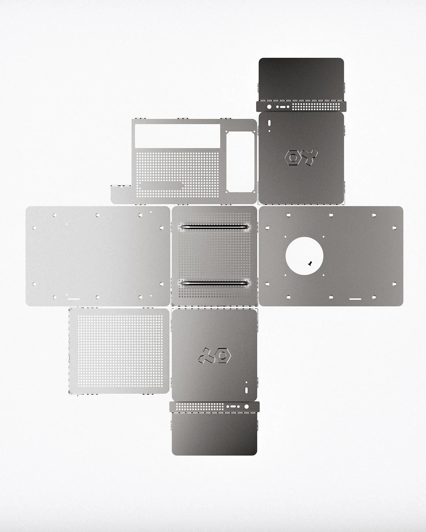 Teenage Engineering，Swedish design，3D visualization，cycles，Minimalism，