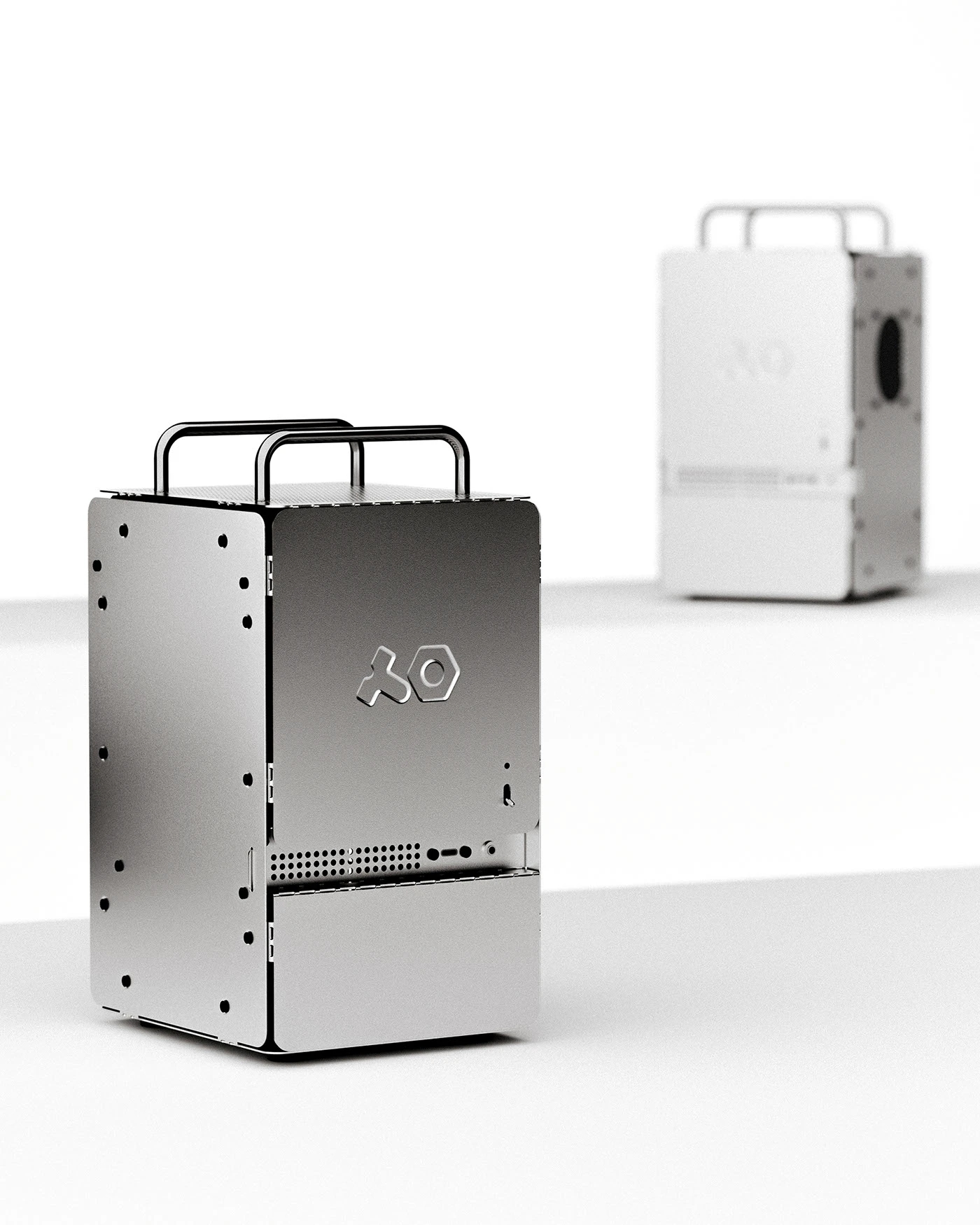 Teenage Engineering，Swedish design，3D visualization，cycles，Minimalism，