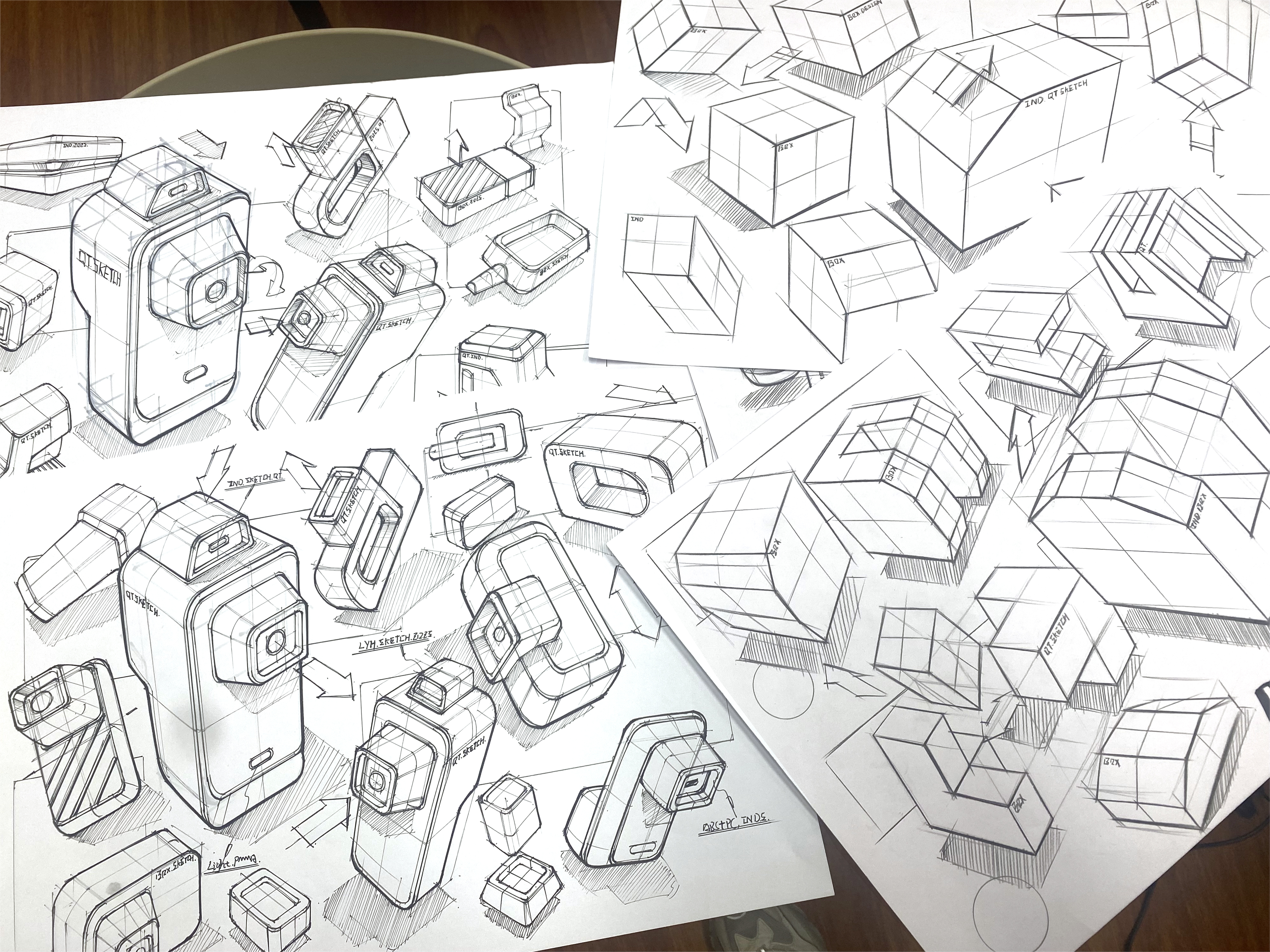 Product design hand-painted, industrial design hand-painted, hand-painted，