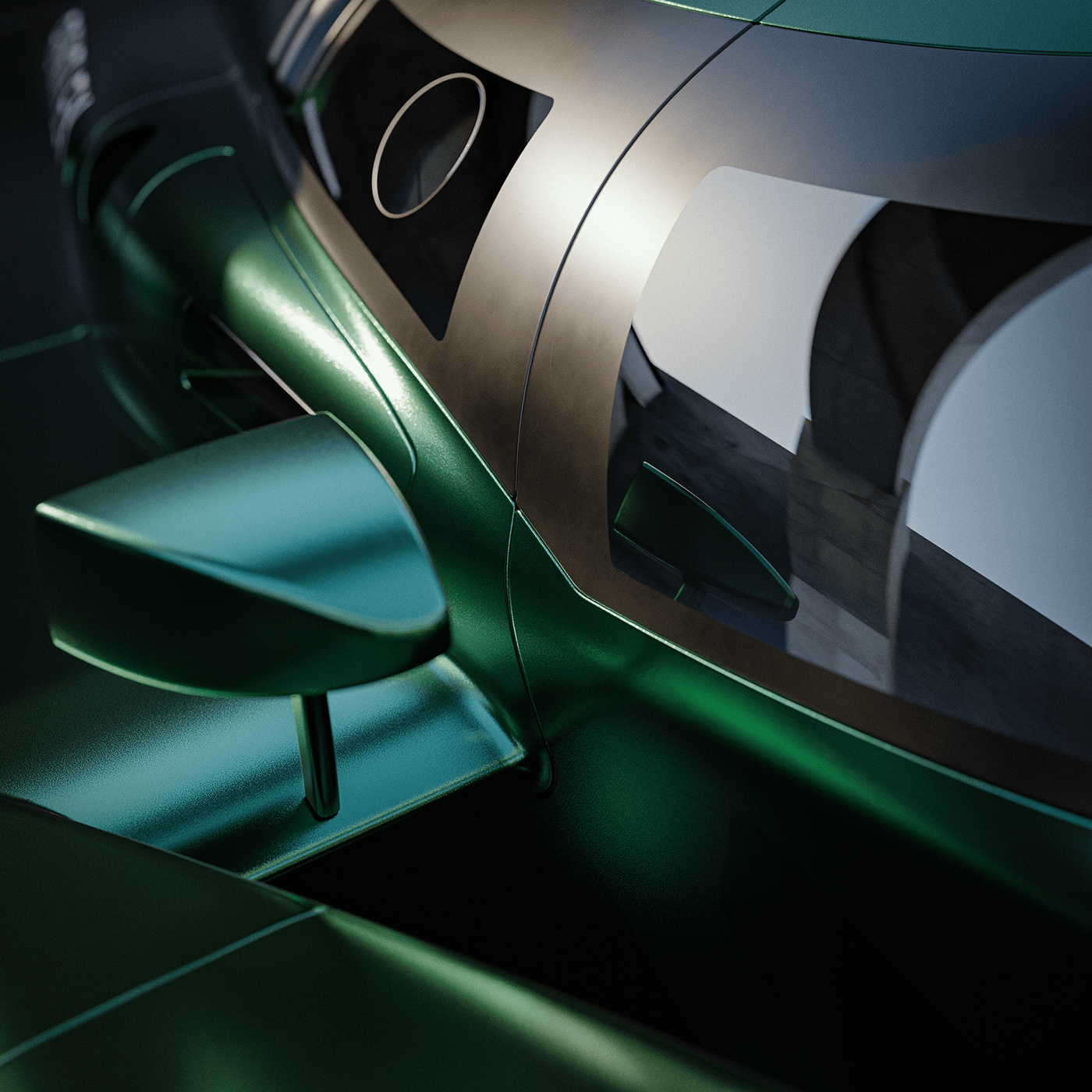 Alias Class-A，concrete，Surface Highlight，Automobile modeling，BLENDER，