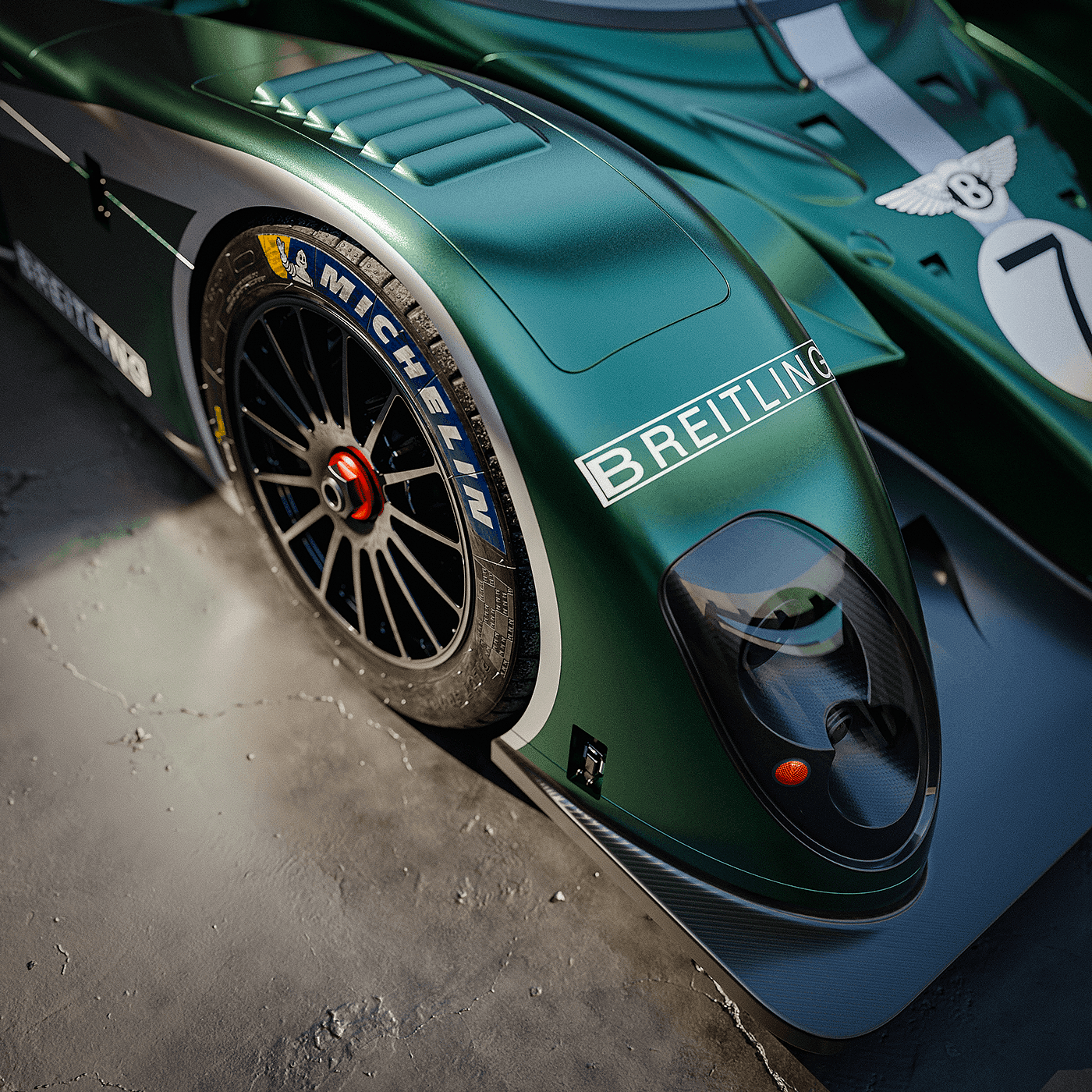Alias Class-A，concrete，Surface Highlight，Automobile modeling，BLENDER，