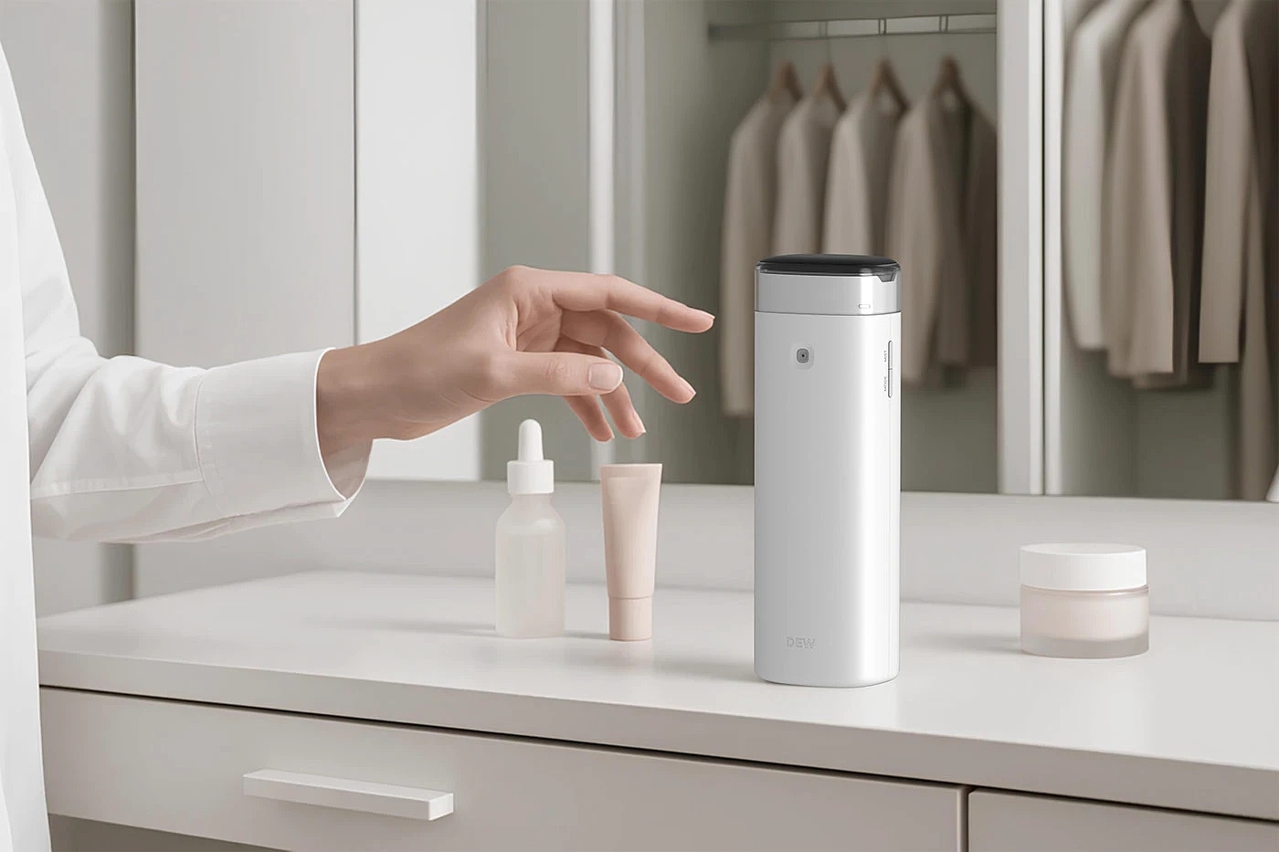 Minimalist operation，Steam Skin Care，Replenishment Scheme，DEW，AI Assisted，