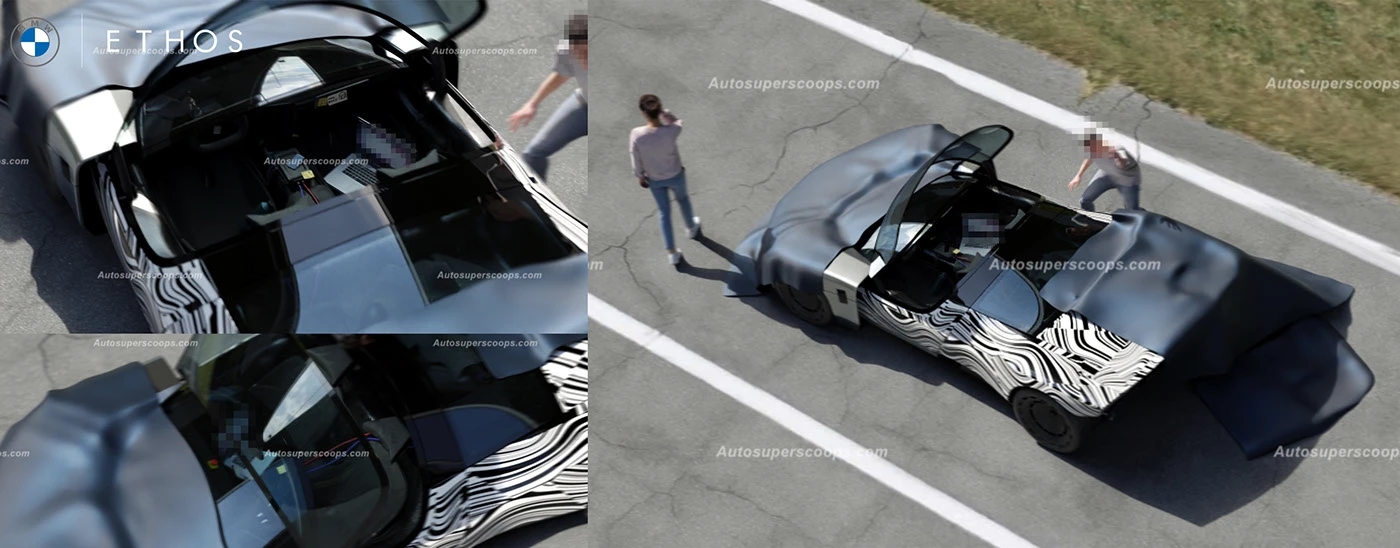 BMW Ethos，aerodynamics，Muscular sensation，Hydrogen fuel cell，Zero emission，