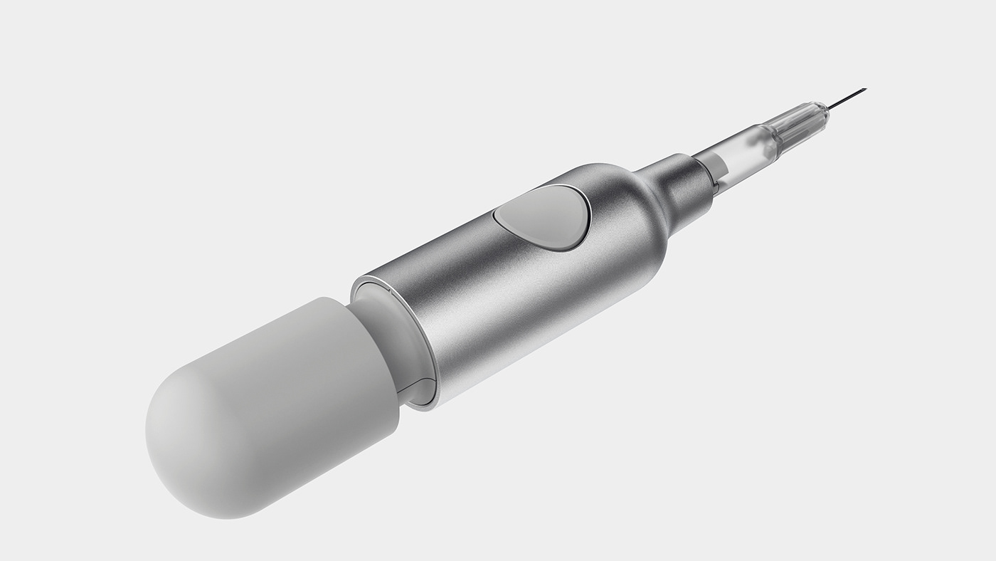 medical care，silver，Syringe，high-precision，