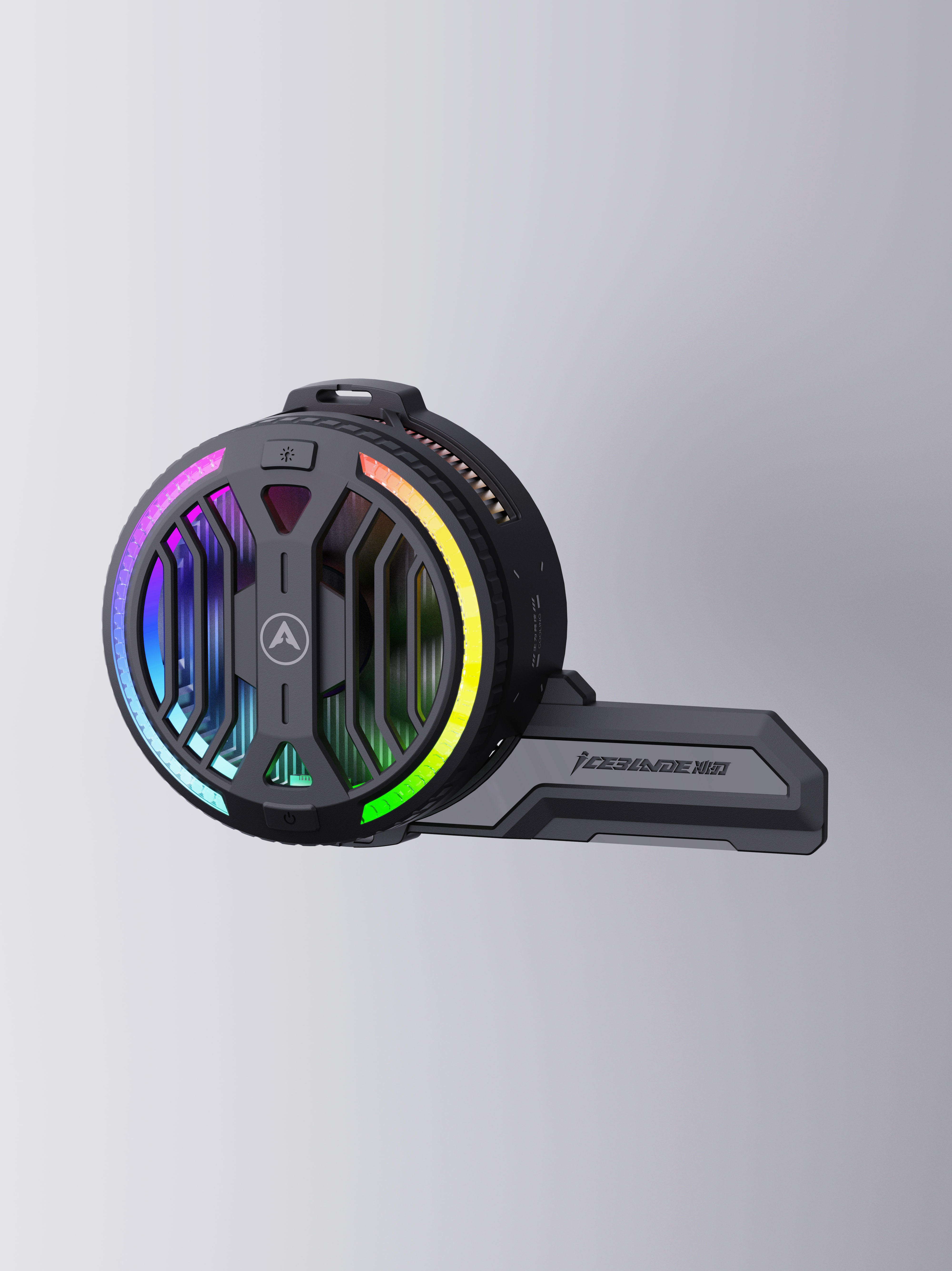 Mobile phone radiator，L-type radiator，Magnetic attraction，Clip，refrigeration icing，cooling，RGB lamp effect，PIVA，