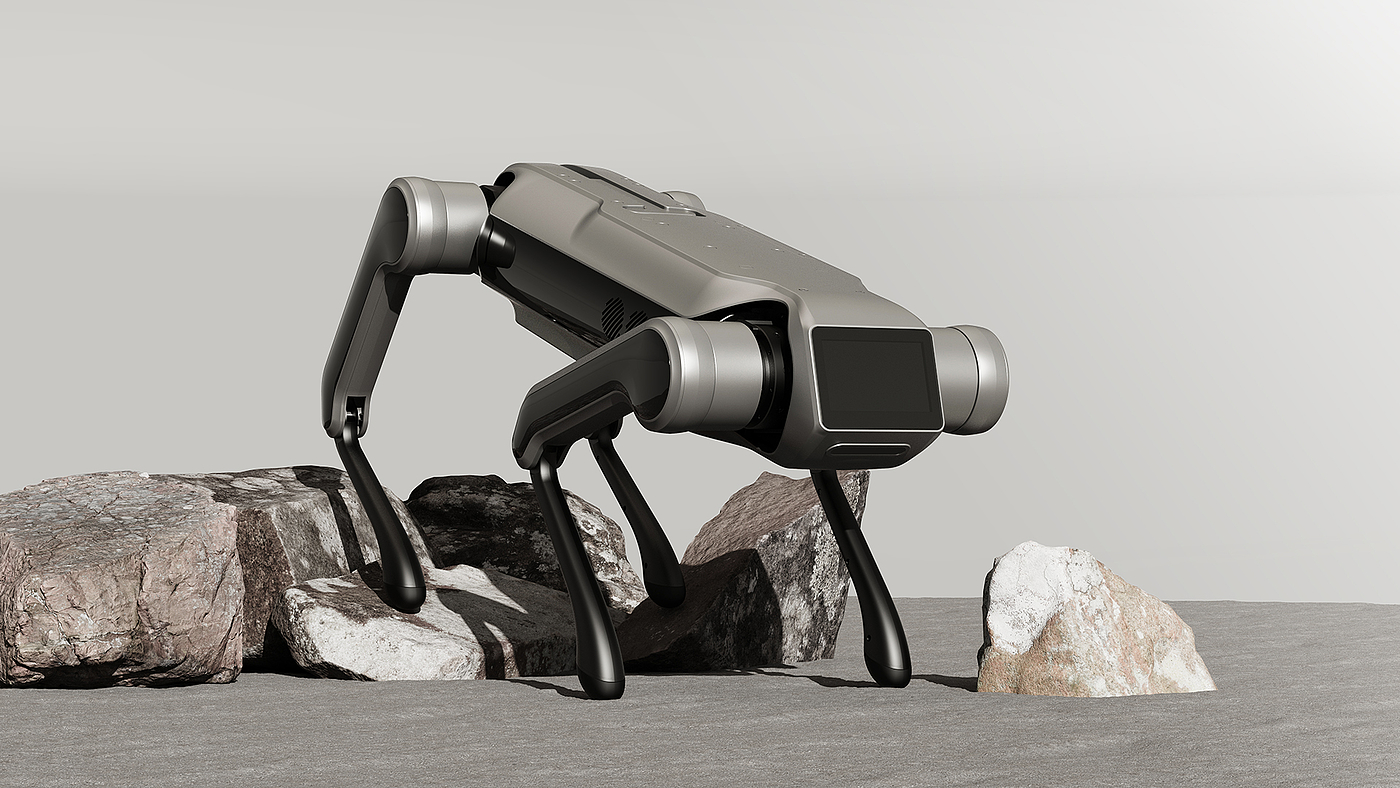 industrial design，product design，robot，Robot dog，