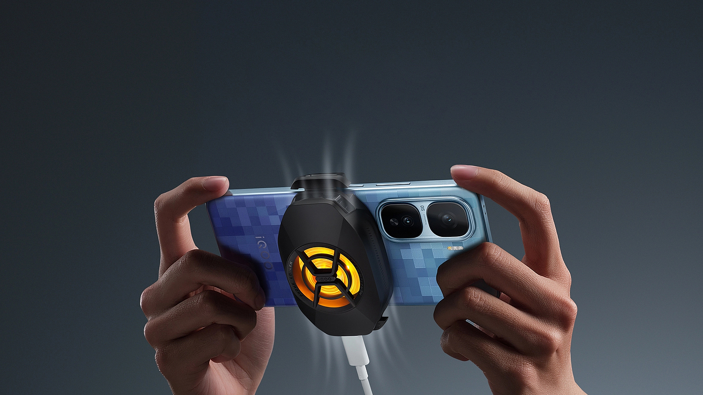 Heat dissipation back clip, mobile phone accessories，