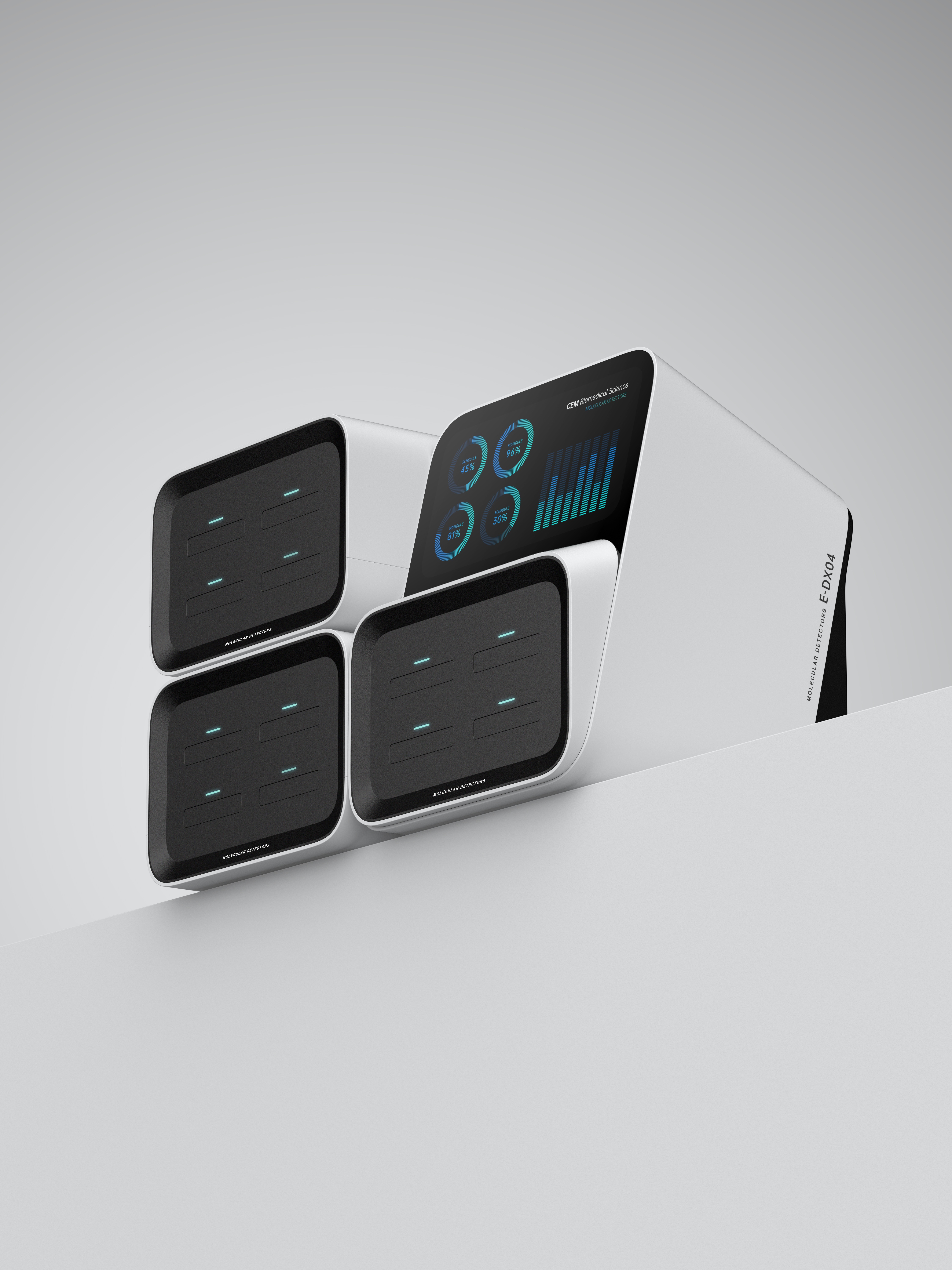 Huashengchang，immune，molecular detection，biochemical detection，Medical equipment，product design，industrial design，Modular design，