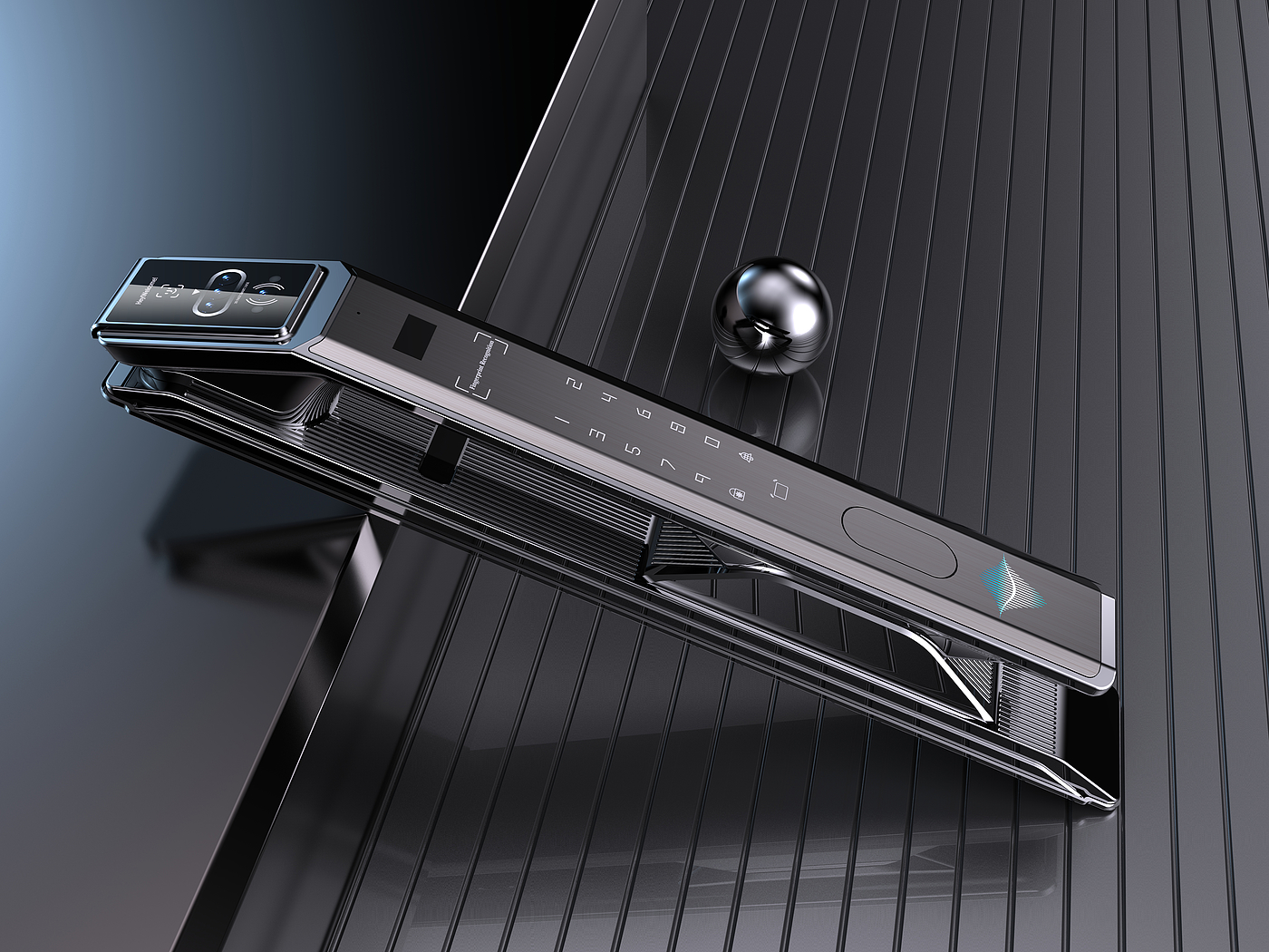 industrial design，Product appearance，Intelligent lock，Electronic lock，