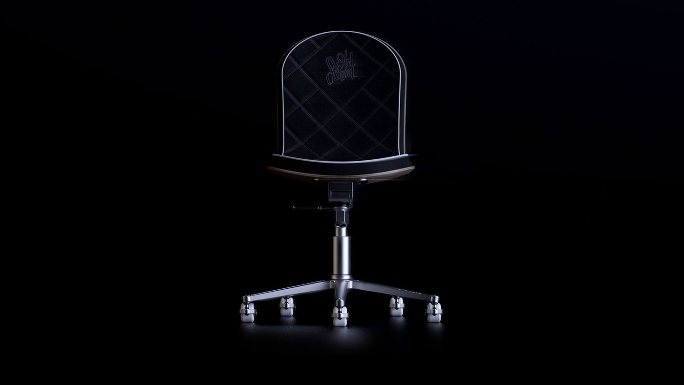 furniture，OldSchool，black，chair，