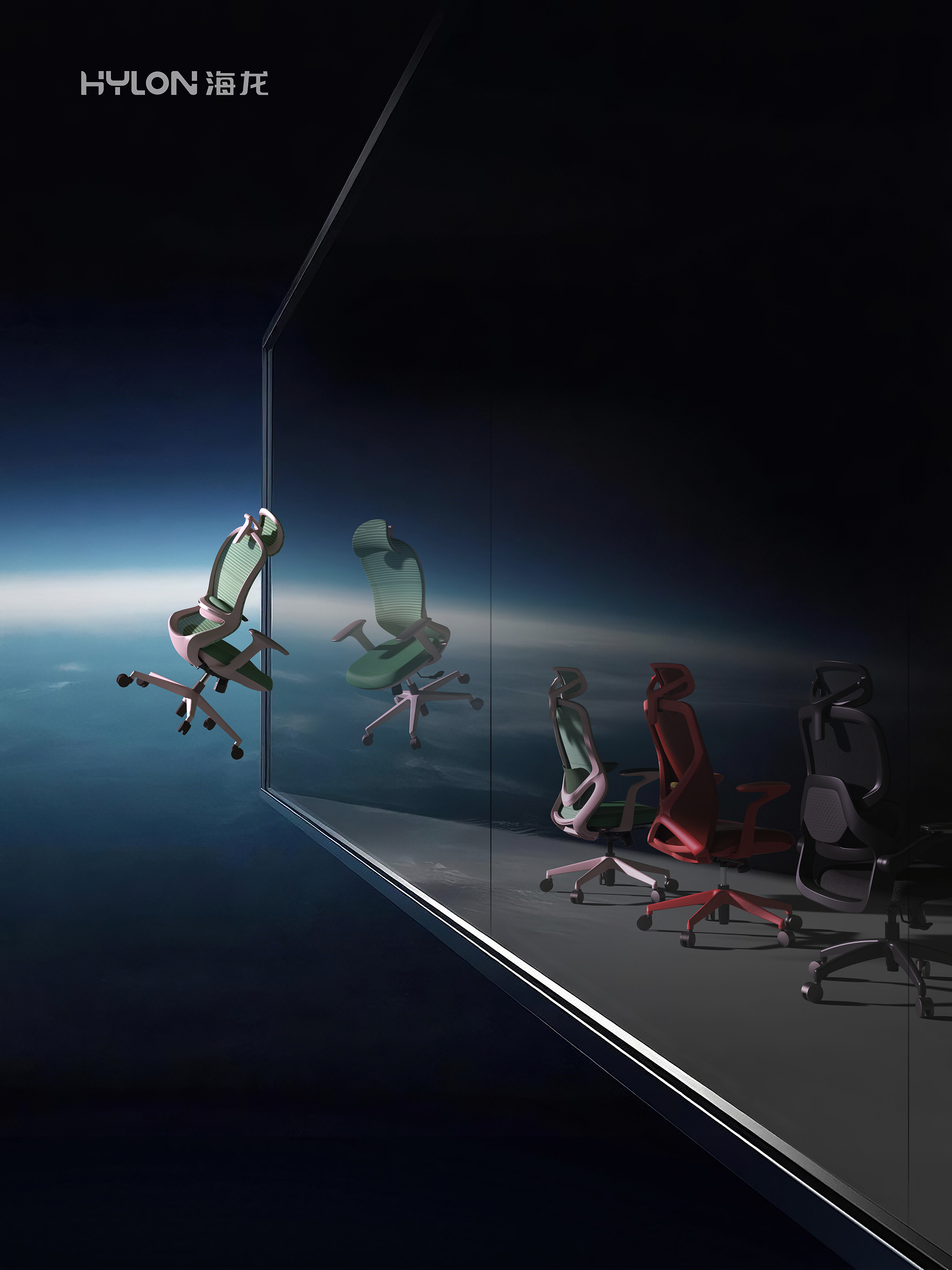 Office chair，Ergonomic chair，furniture design ，Net chair design，