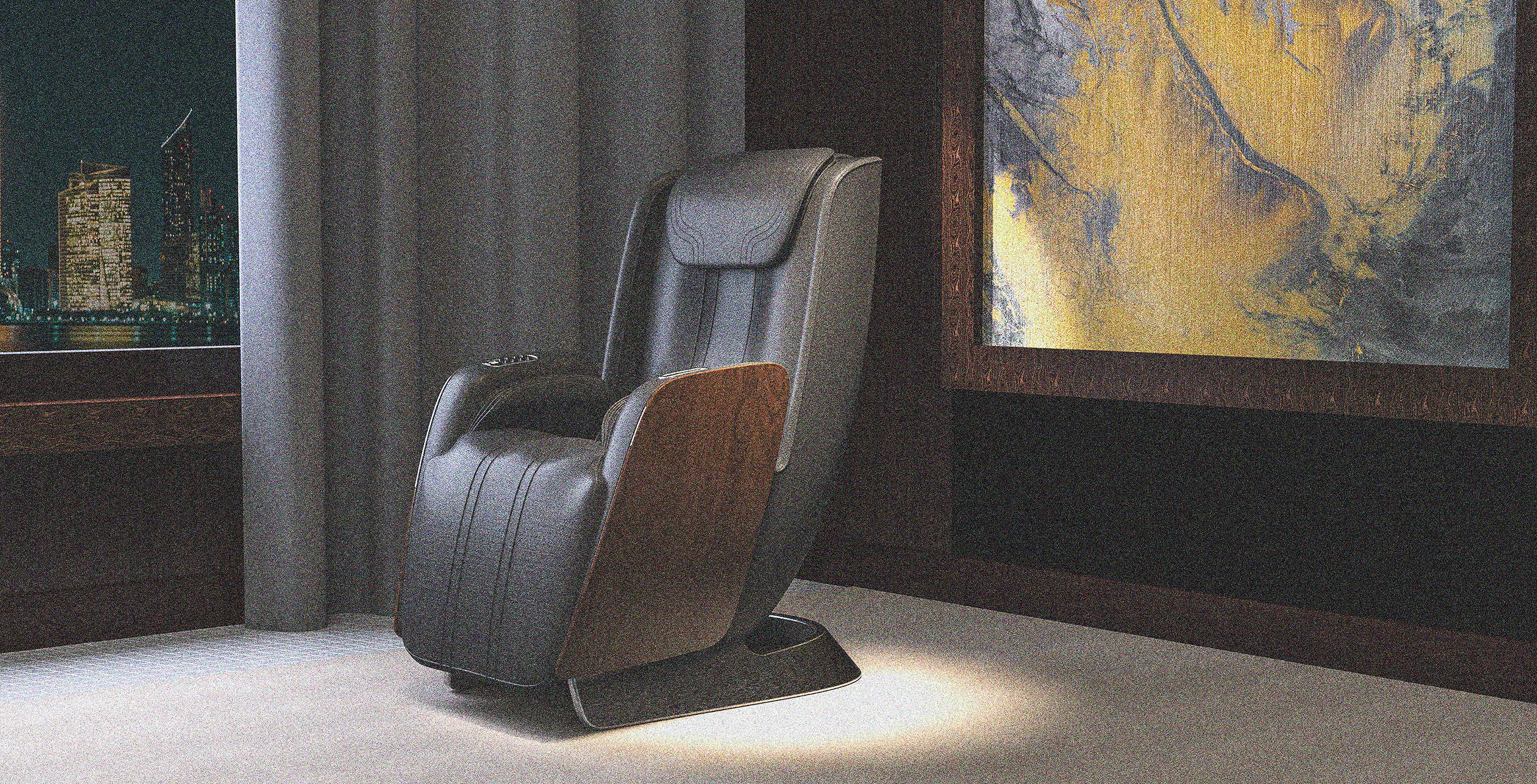 Massage apparatus，Massage chair，Health Product Design，Several words design，Massage chair design，