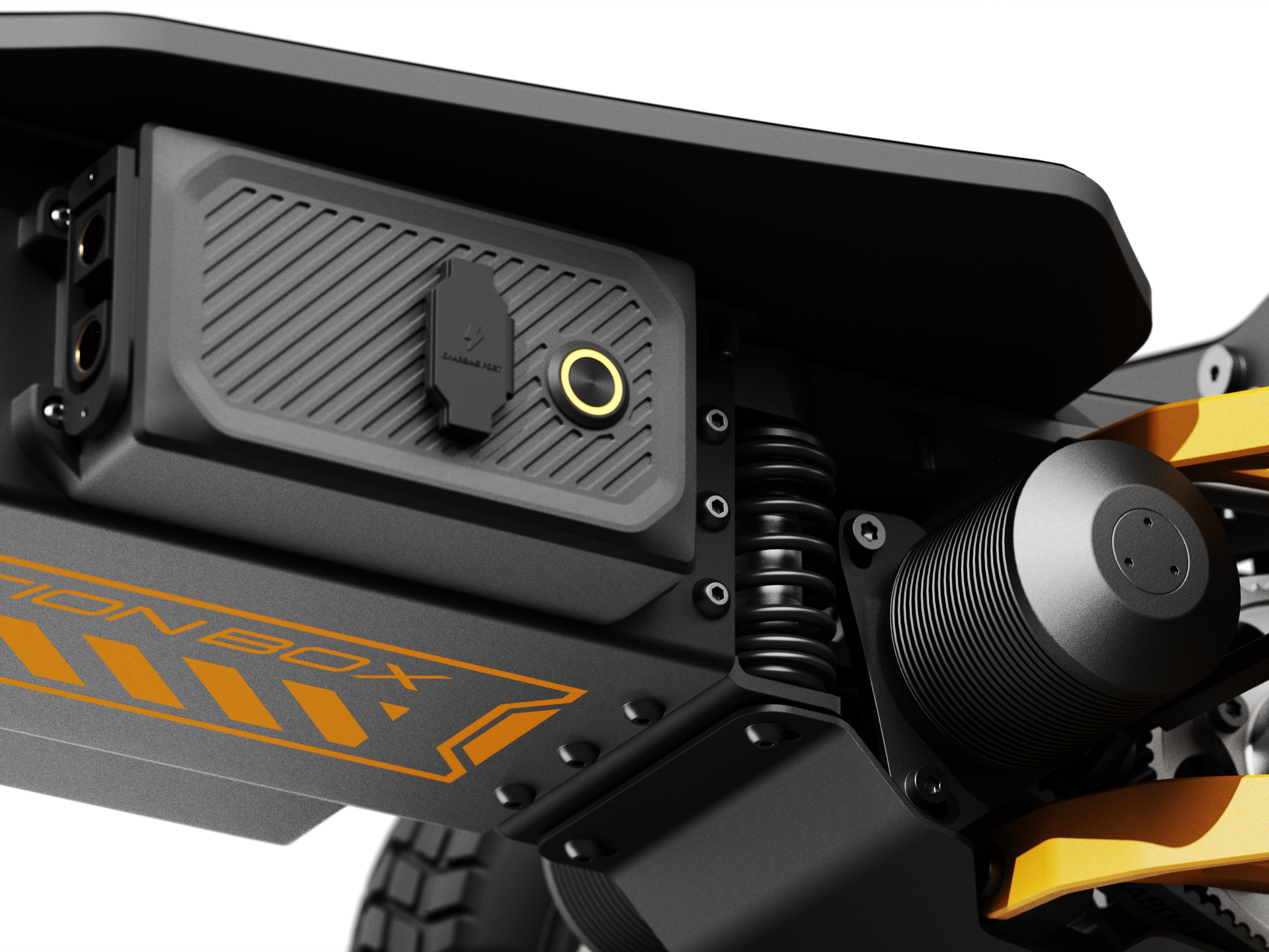 product design，Electric skateboard，cross-country，Independent suspension，