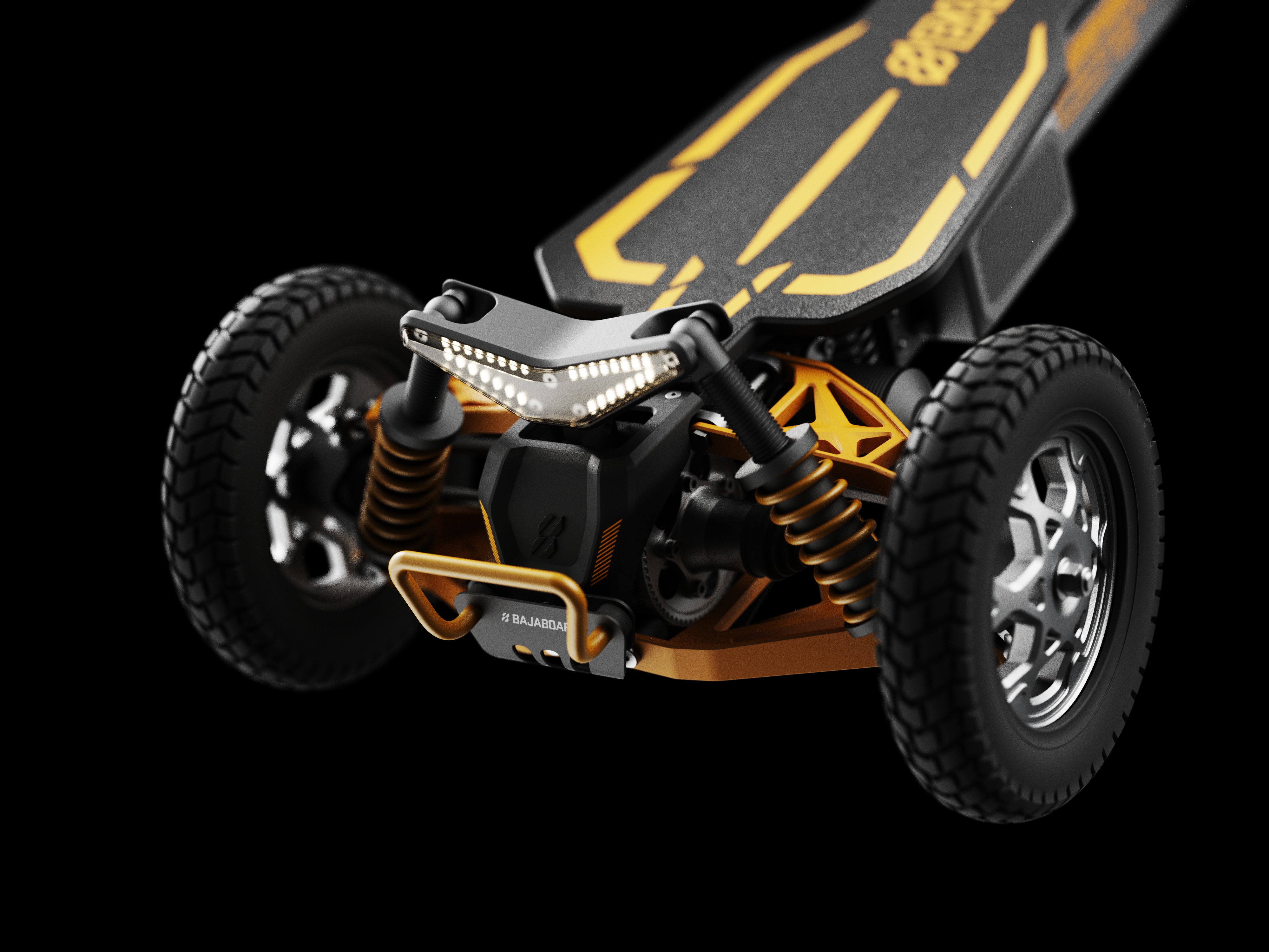 product design，Electric skateboard，cross-country，Independent suspension，