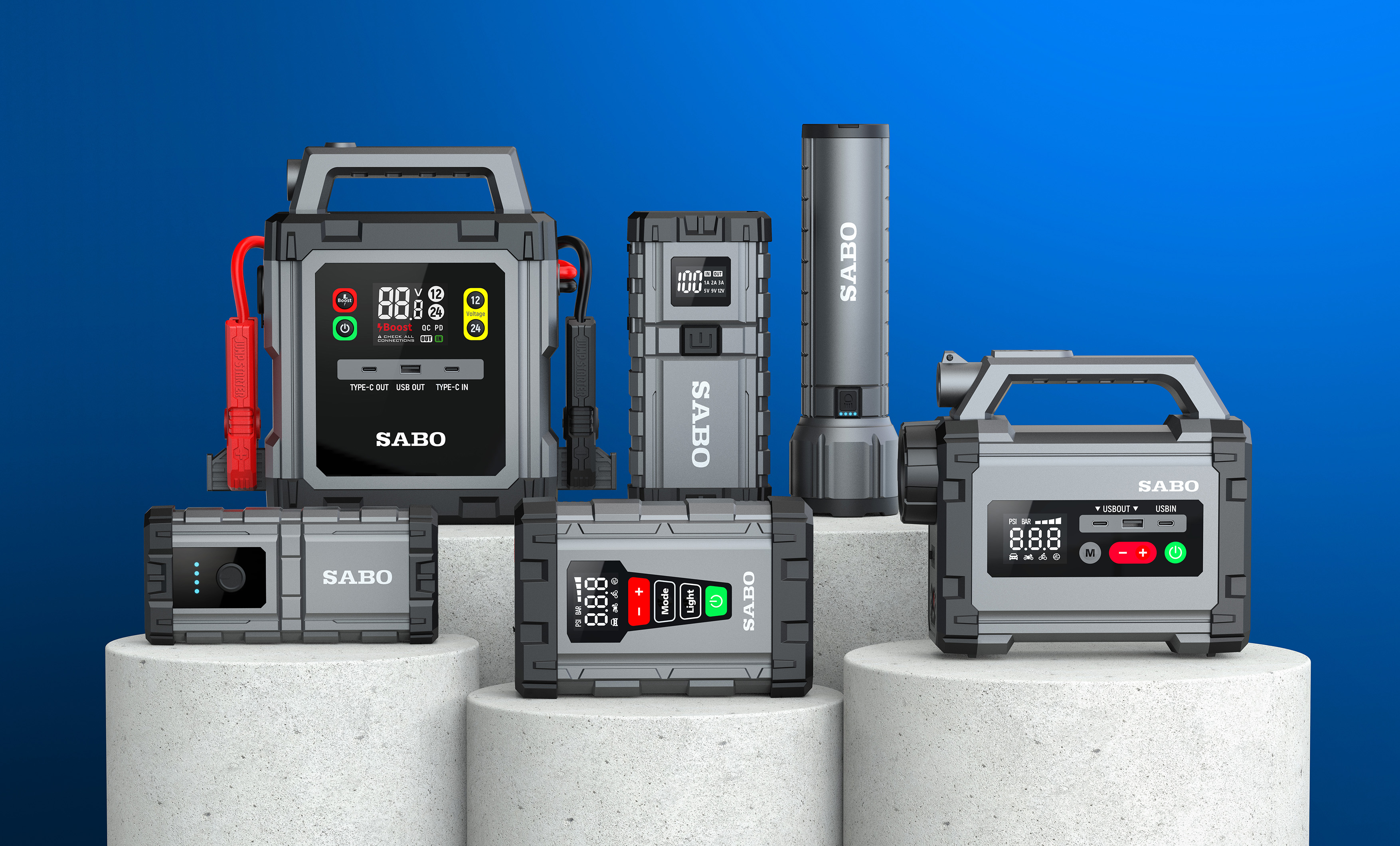 Car start, emergency power supply, car power, power battery，