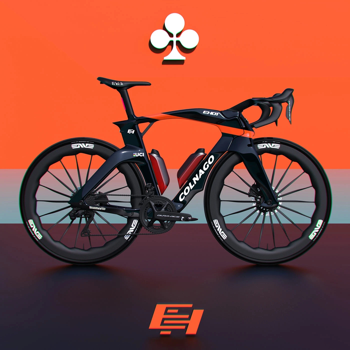 Automotive Grade，Colnago，EH01，Bicycle，aerodynamics，