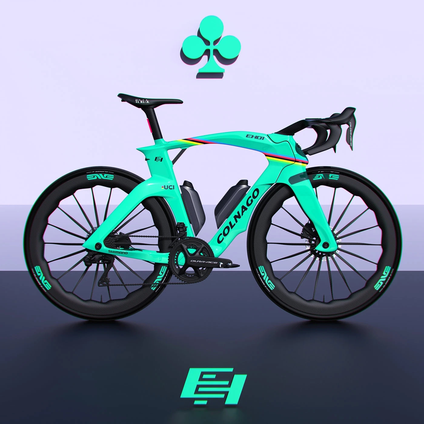 Automotive Grade，Colnago，EH01，Bicycle，aerodynamics，