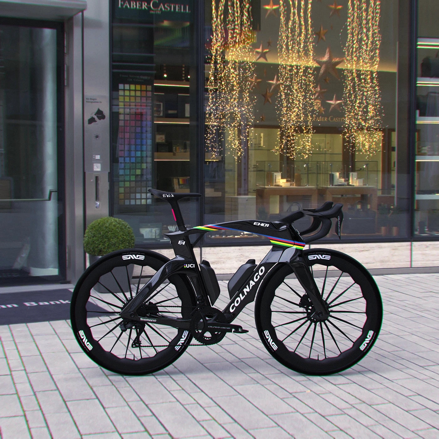 Automotive Grade，Colnago，EH01，Bicycle，aerodynamics，