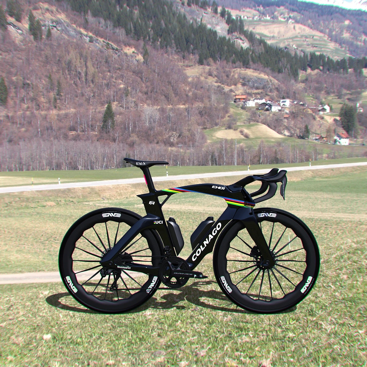 Automotive Grade，Colnago，EH01，Bicycle，aerodynamics，