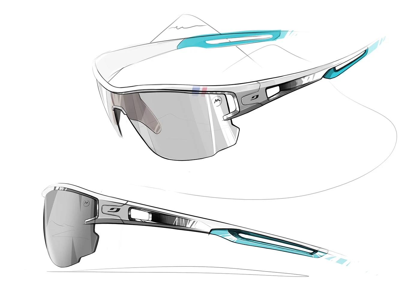 Martin Fourcade，glasses，Windbreak，frontal gain，Anti interference，