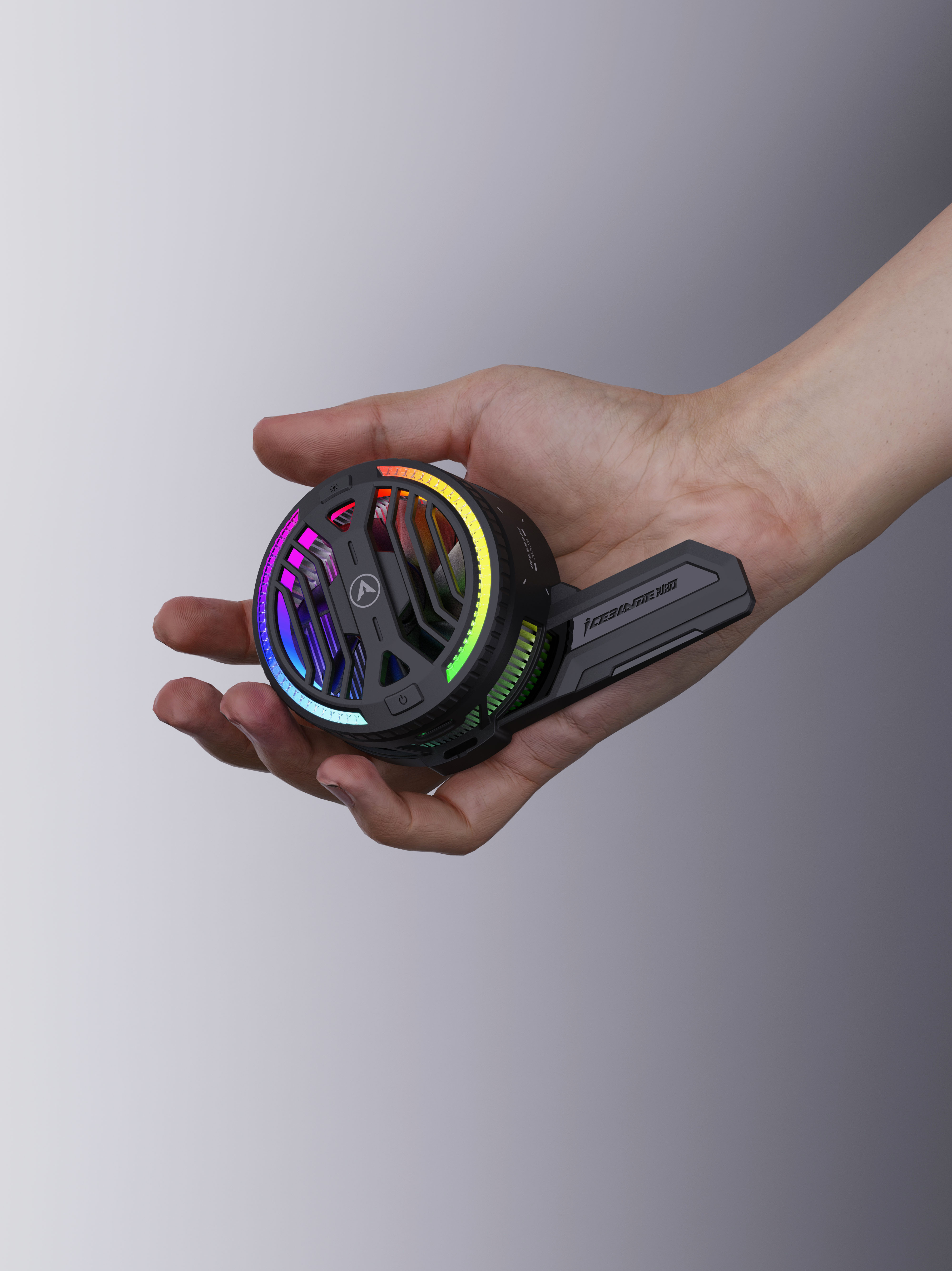 Mobile phone radiator，L-type radiator，Magnetic attraction，Clip，refrigeration icing，cooling，RGB lamp effect，PIVA，