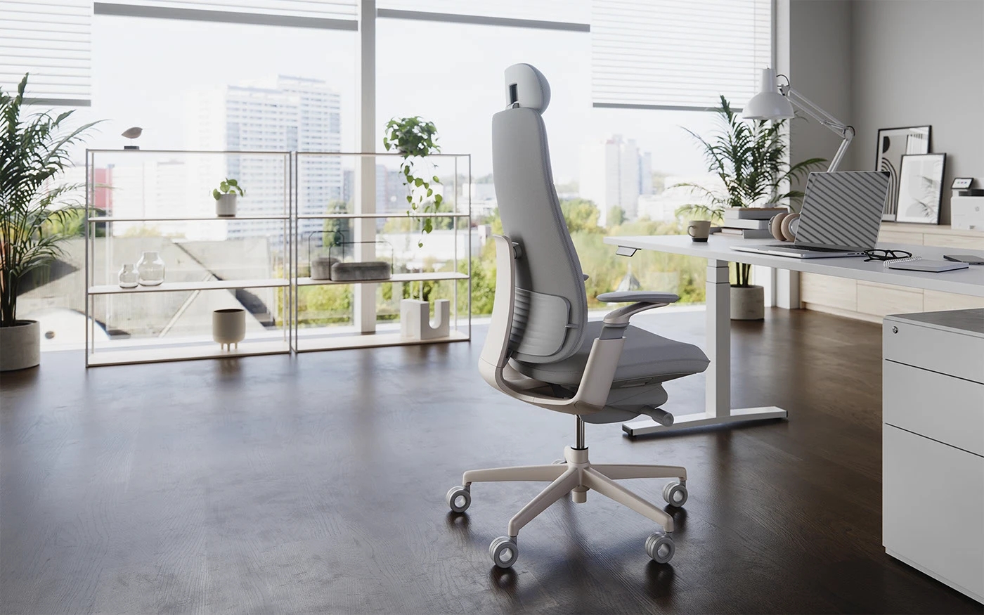 Sidiz，chair，flexible，Ergonomics，Rotating armrest，