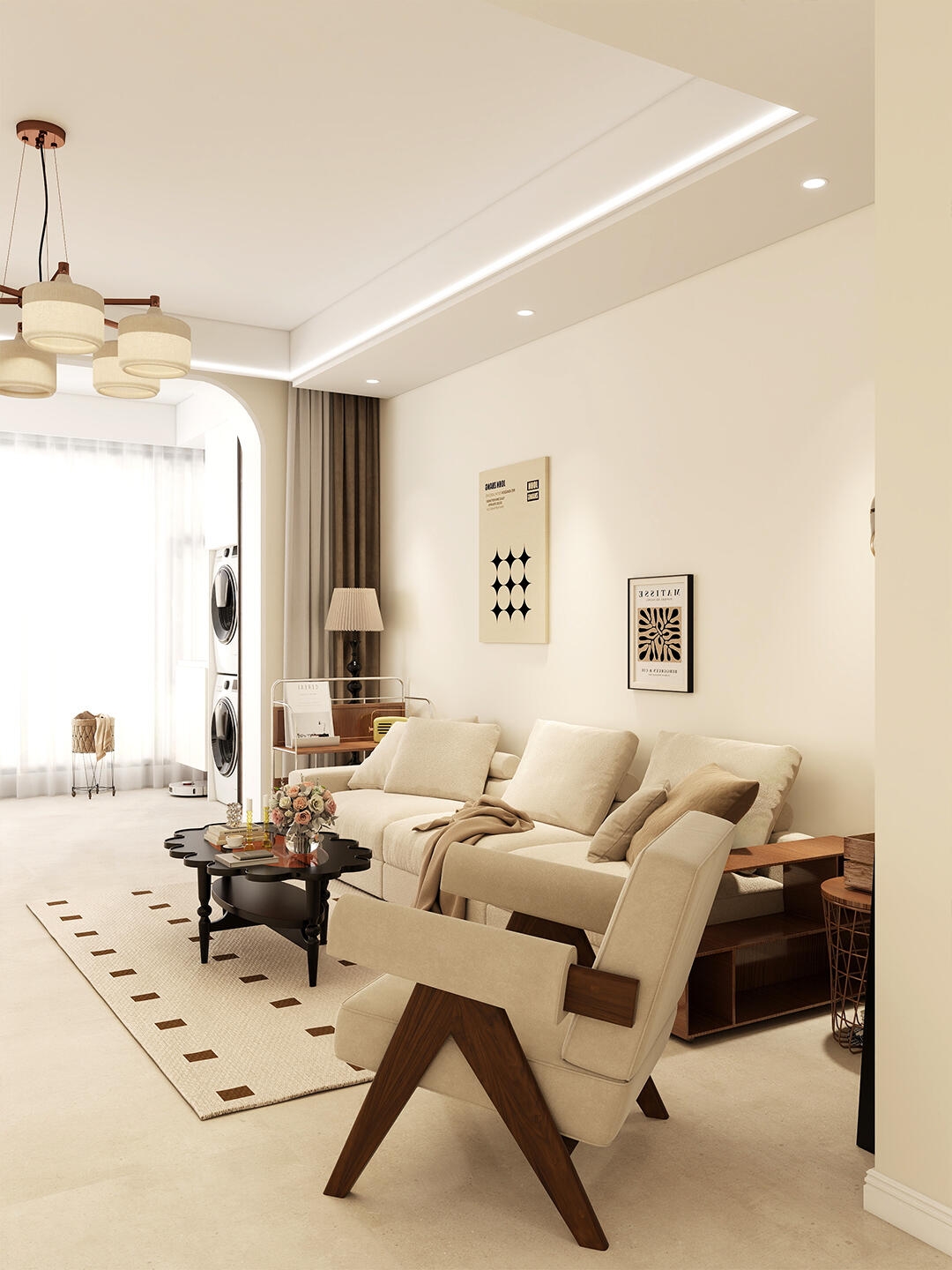 # Middle Ancient Style，# Design，# Decoration Design，# Real Case，# Case sharing，# Interior Design，# Linxia Decoration，# Furniture to share，