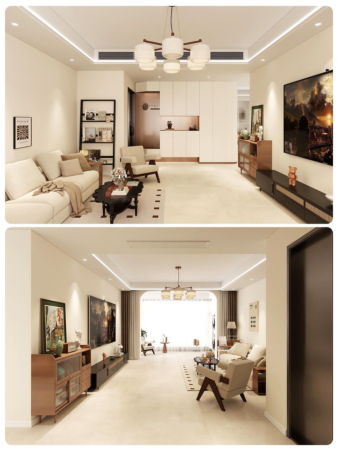 # Middle Ancient Style，# Design，# Decoration Design，# Real Case，# Case sharing，# Interior Design，# Linxia Decoration，# Furniture to share，