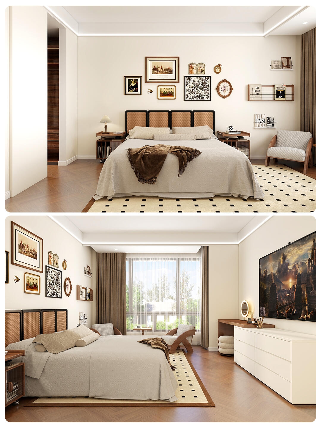 # Middle Ancient Style，# Design，# Decoration Design，# Real Case，# Case sharing，# Interior Design，# Linxia Decoration，# Furniture to share，