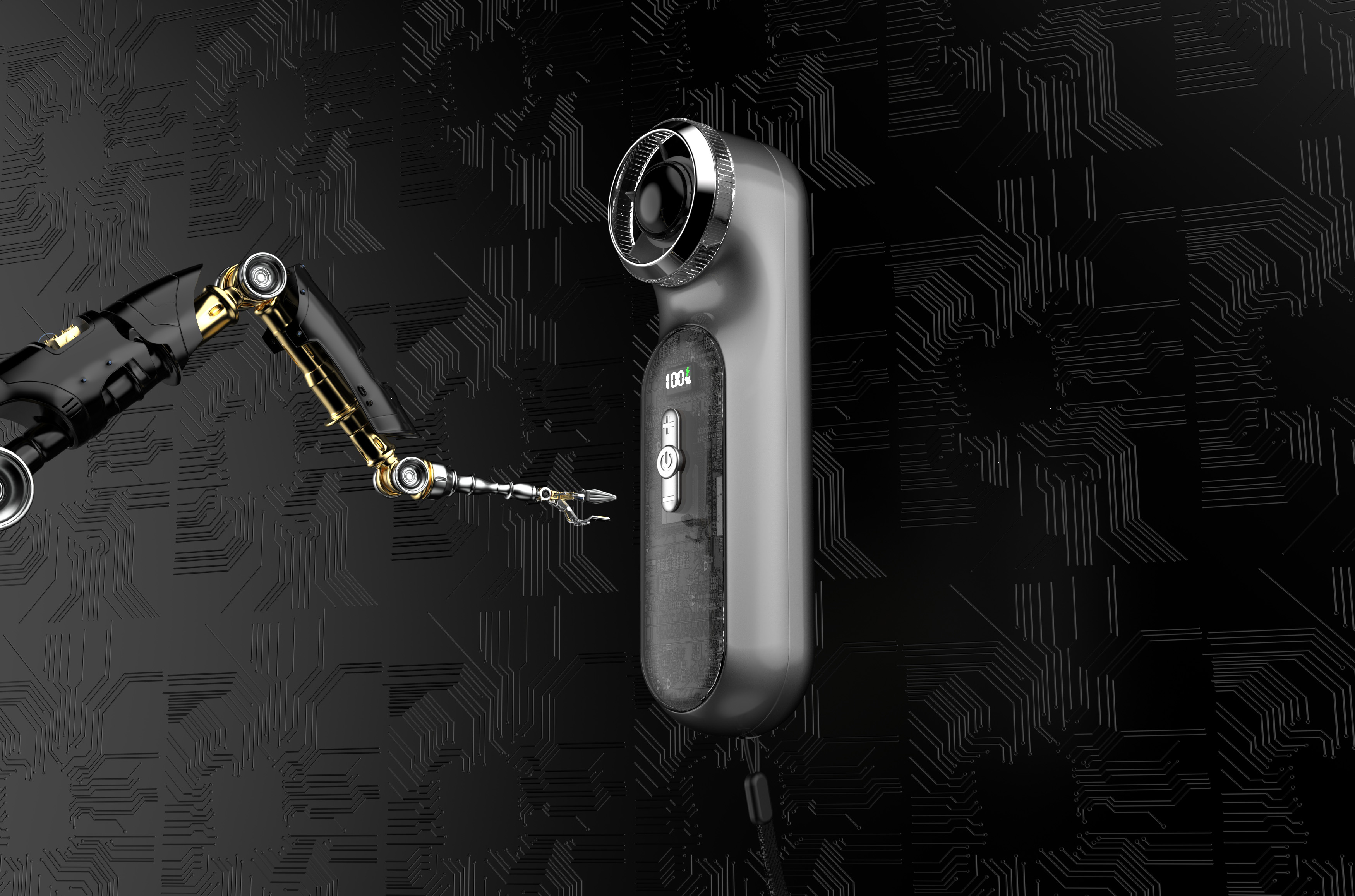 Fashion portable/sense of technology，