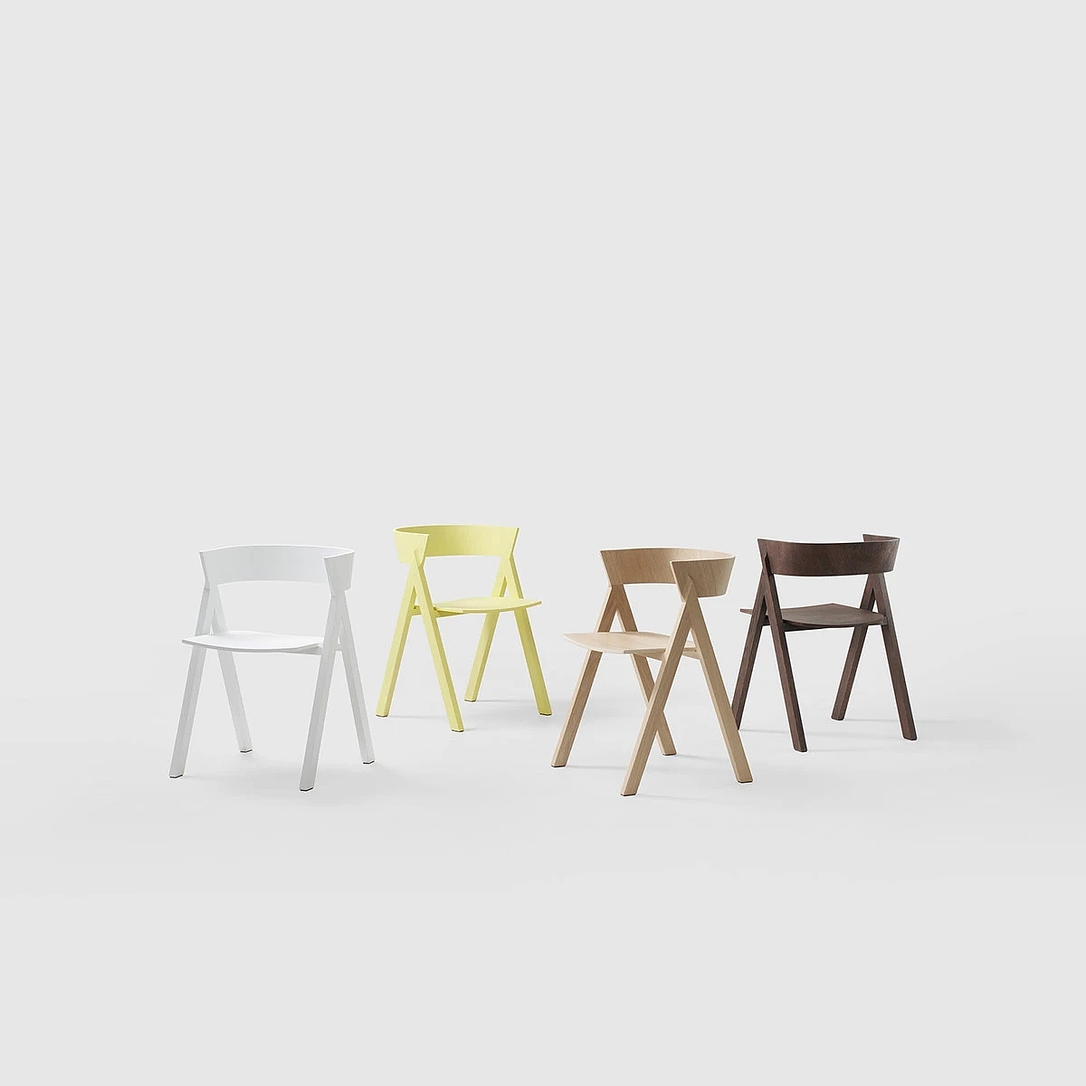 YY，White oak，Greeko Edition，Eave Chair，Environmental protection materials，