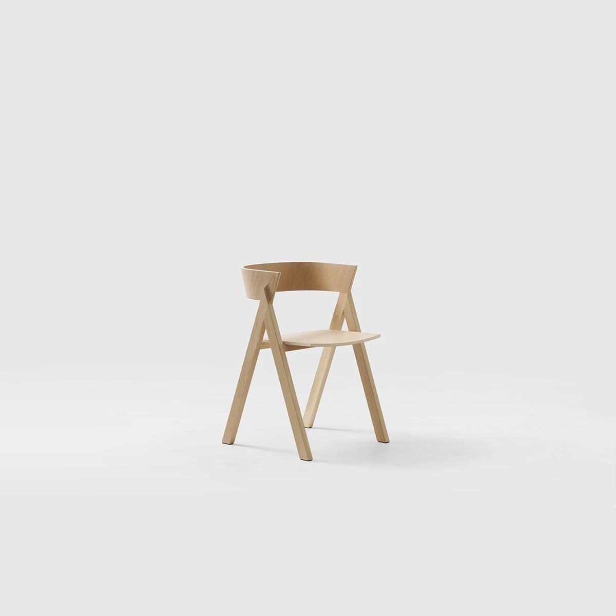 YY，White oak，Greeko Edition，Eave Chair，Environmental protection materials，