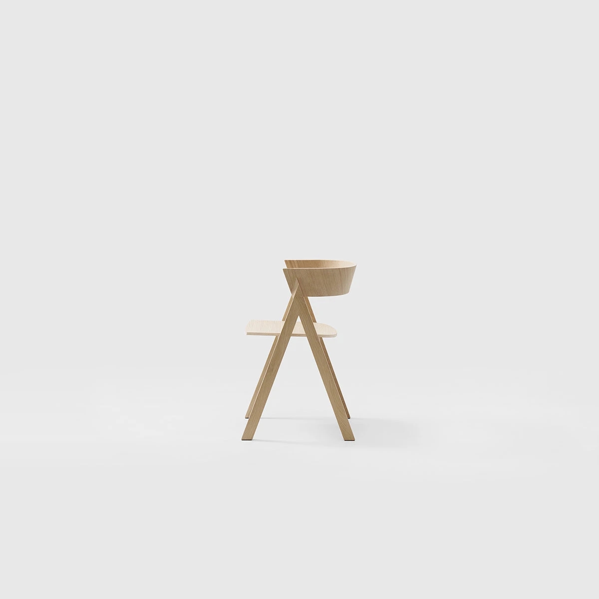 YY，White oak，Greeko Edition，Eave Chair，Environmental protection materials，